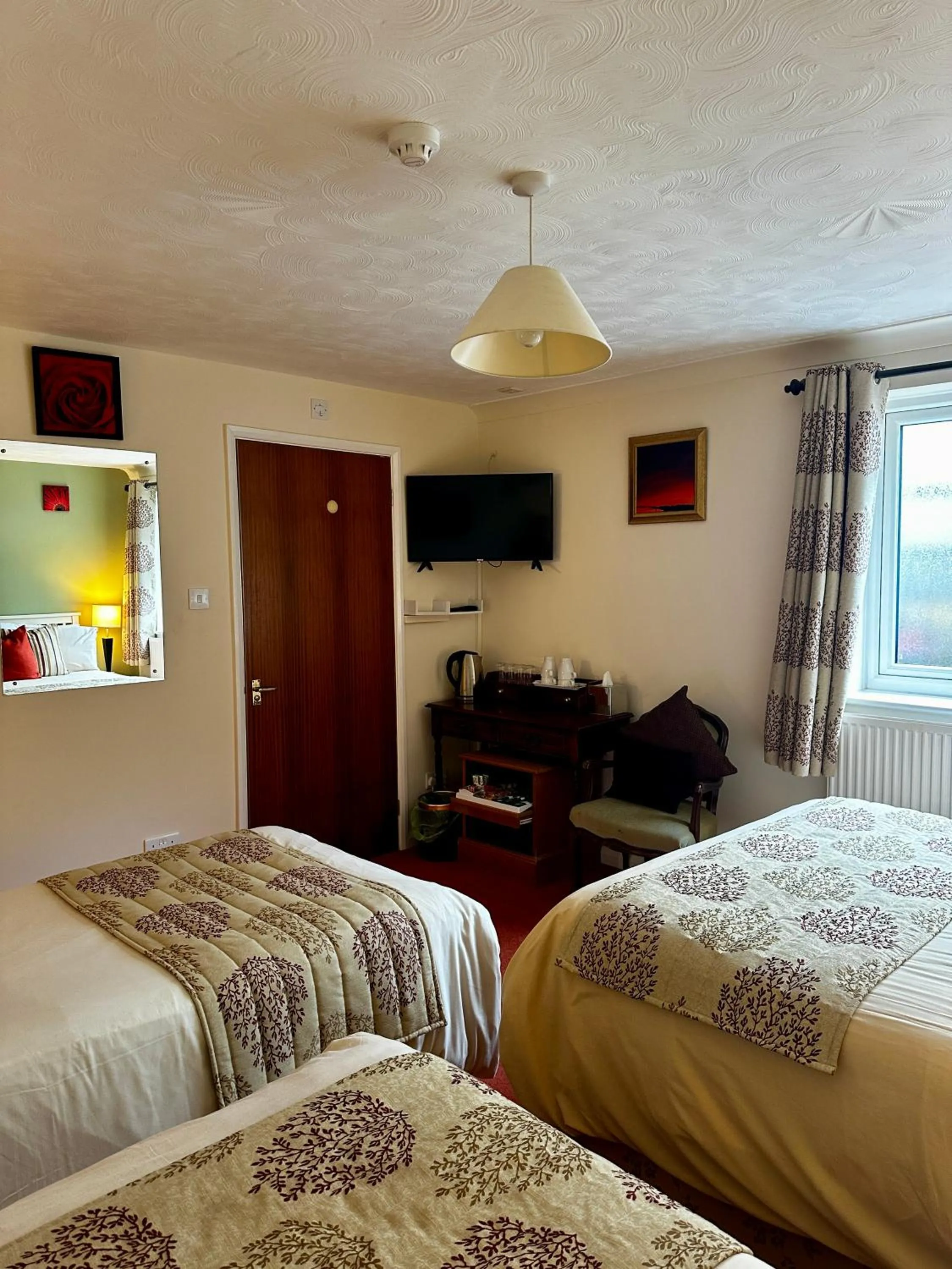 Bed in The Kings Head Inn