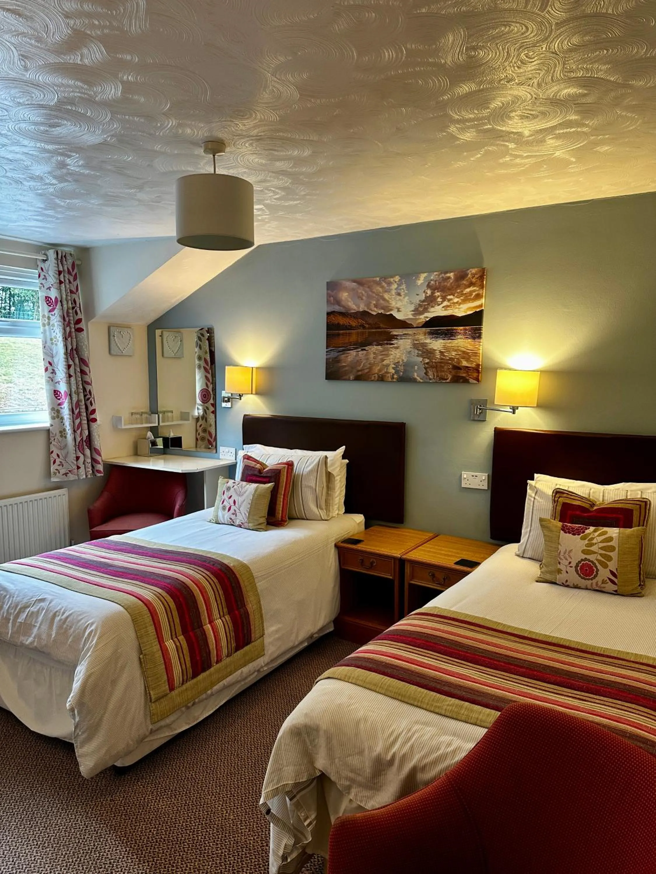 Bed in The Kings Head Inn