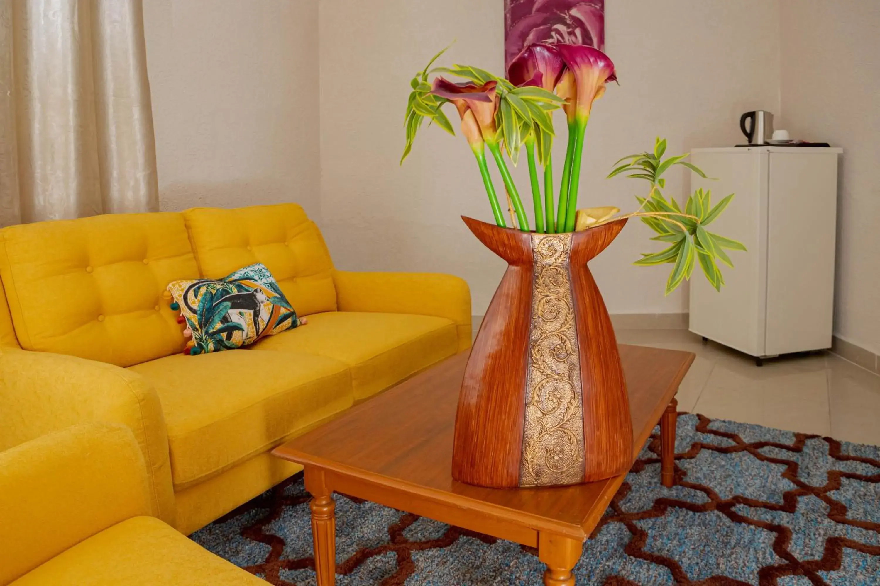 Living room in Hotel Hibiscus Louis Living room in Hotel Hibiscus Louis