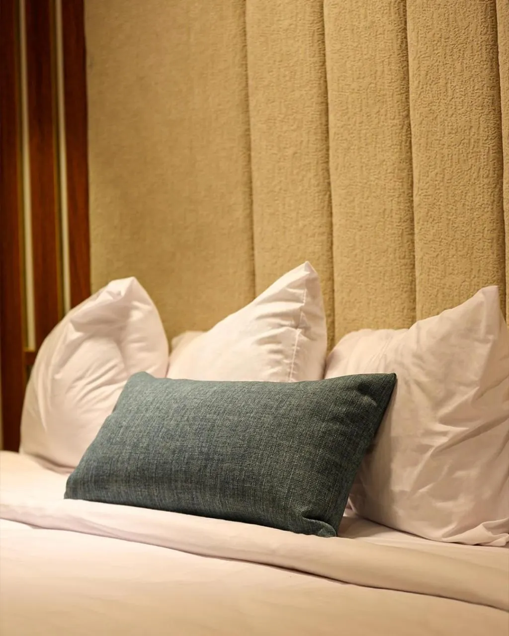 Bed in Palacio Pyramids Hotel