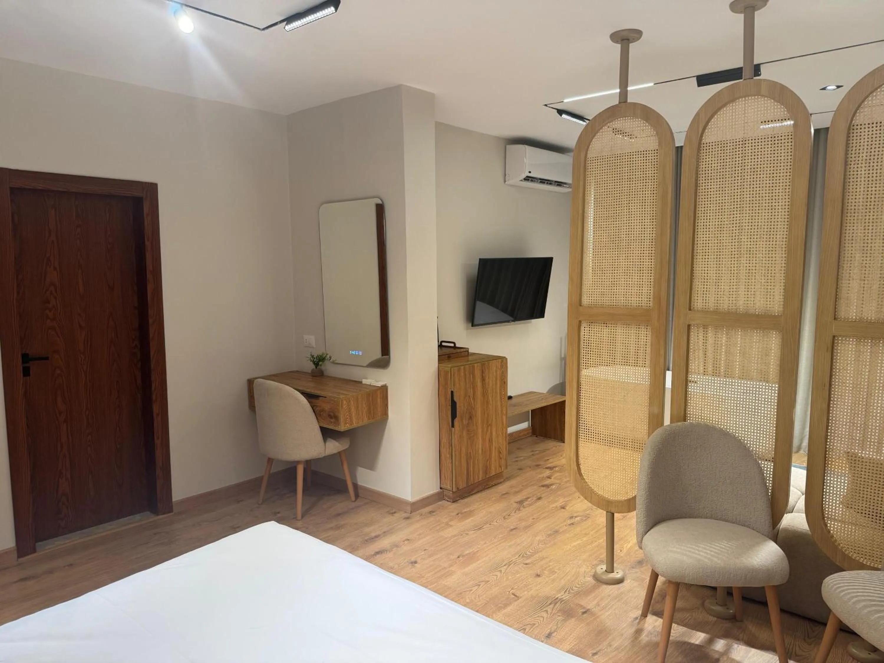 Bed in Palacio Pyramids Hotel