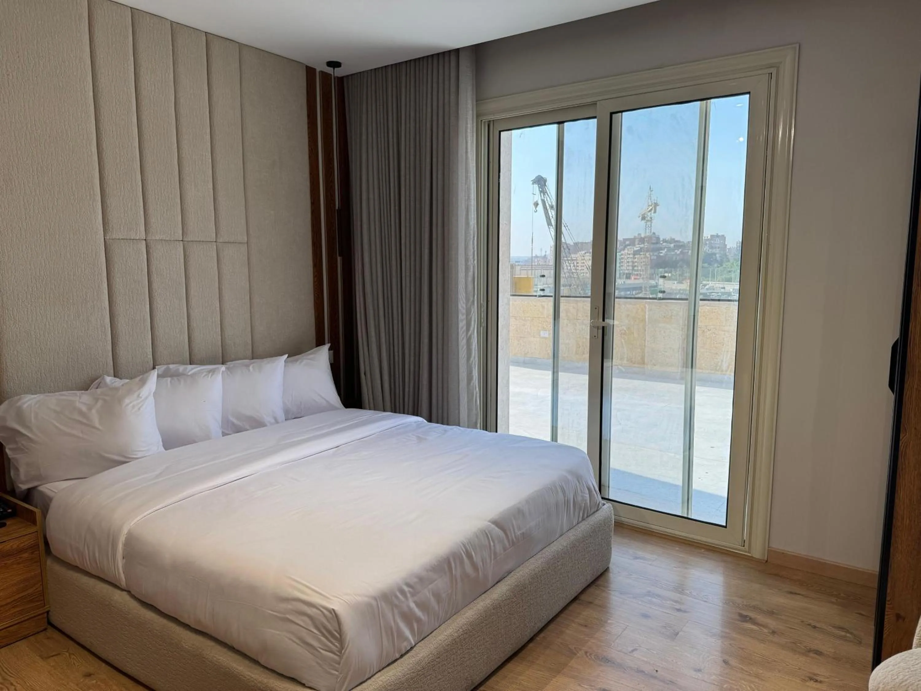 Bed in Palacio Pyramids Hotel