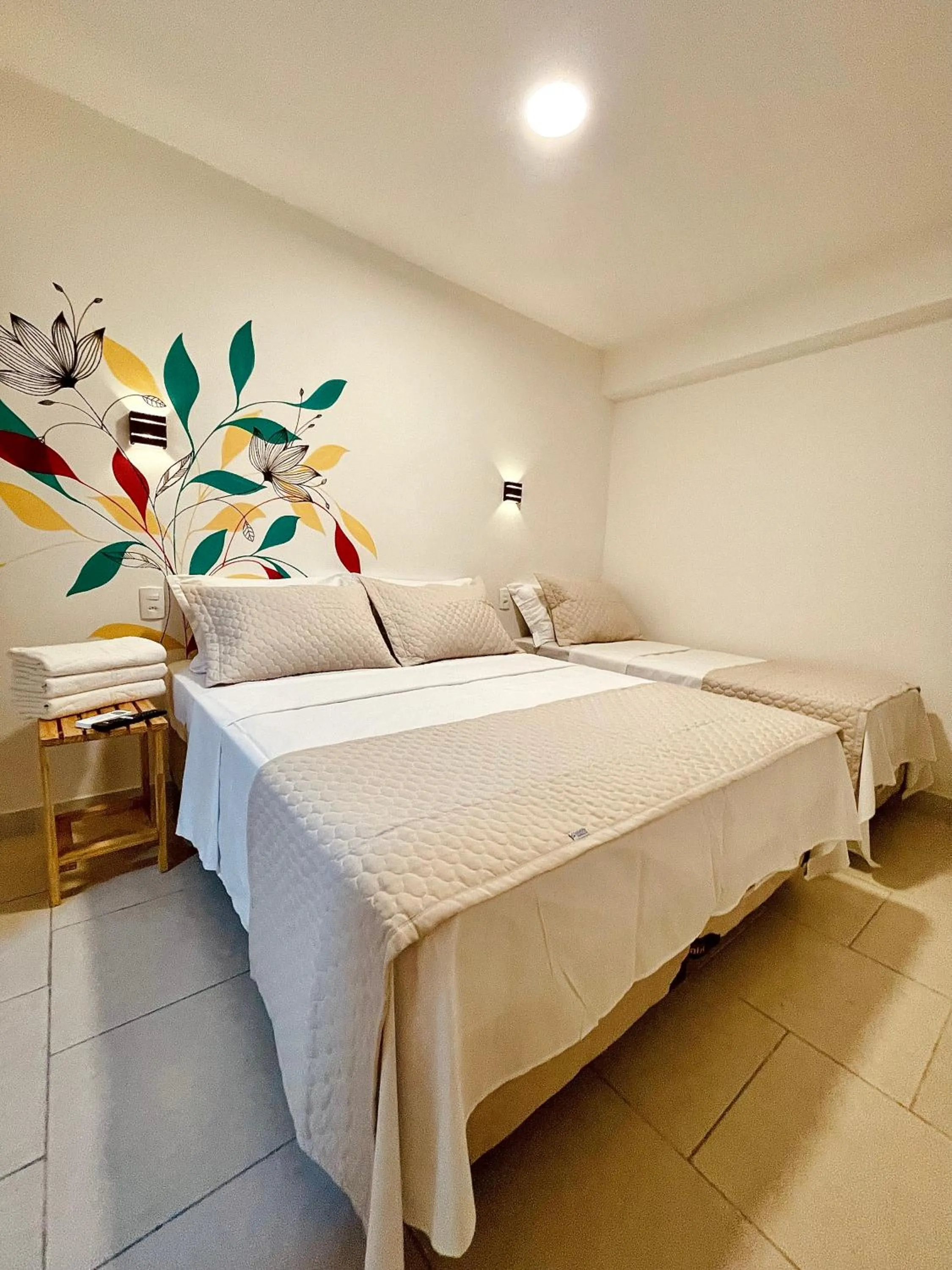Bedroom, Bed in Pousada Solana