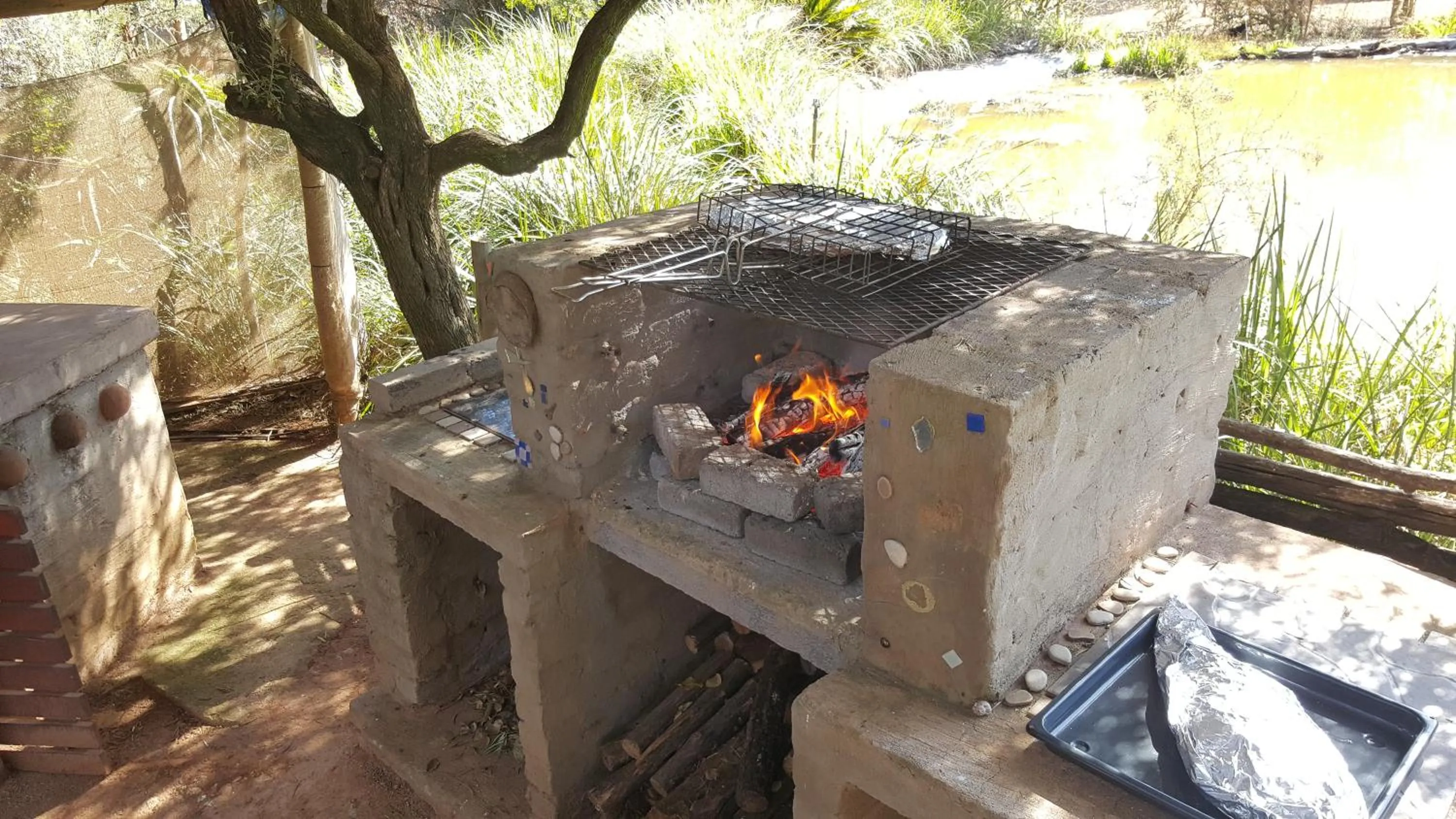 BBQ facilities in African Silhouette Guesthouse