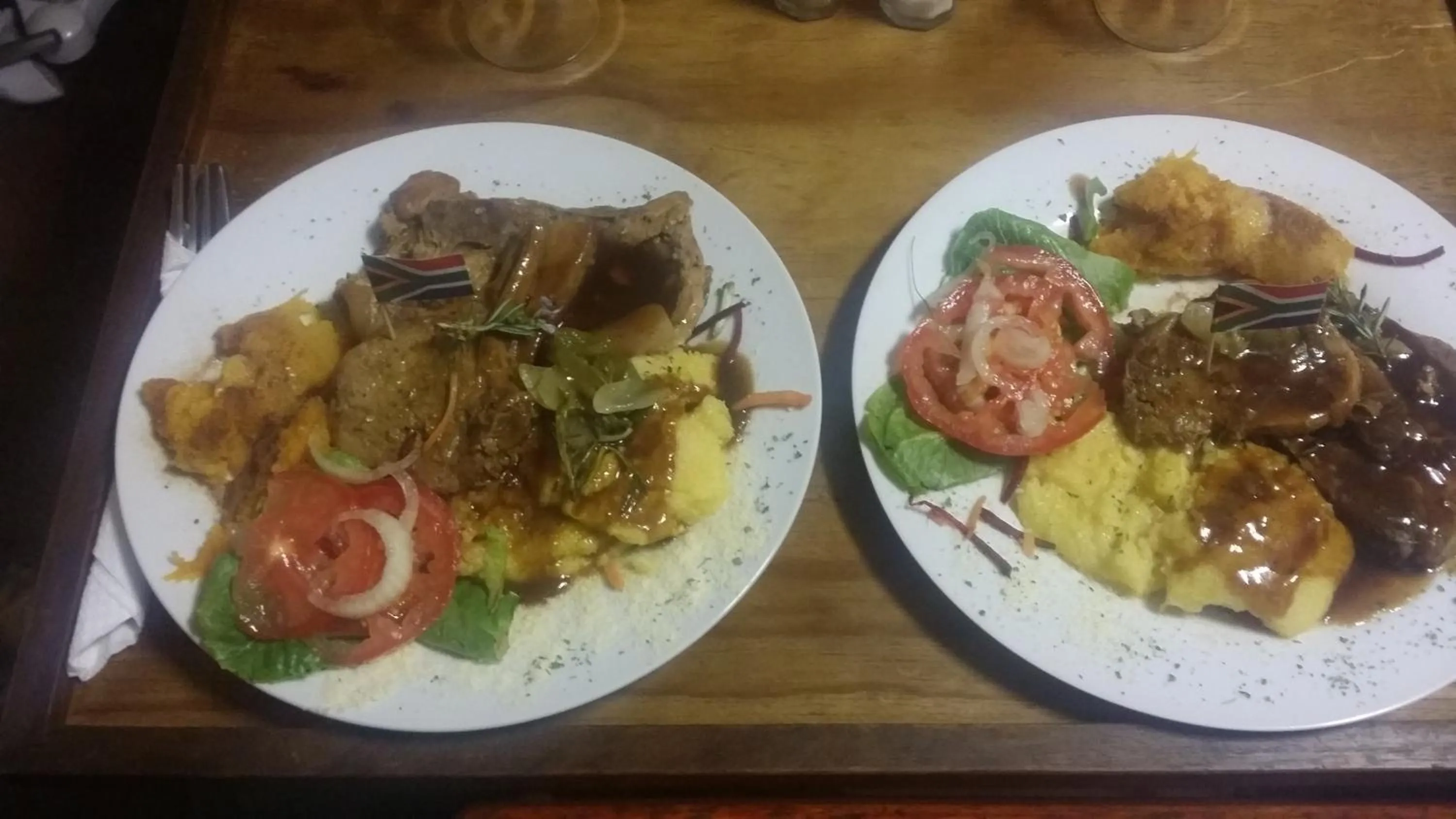 Garden in African Silhouette Guesthouse