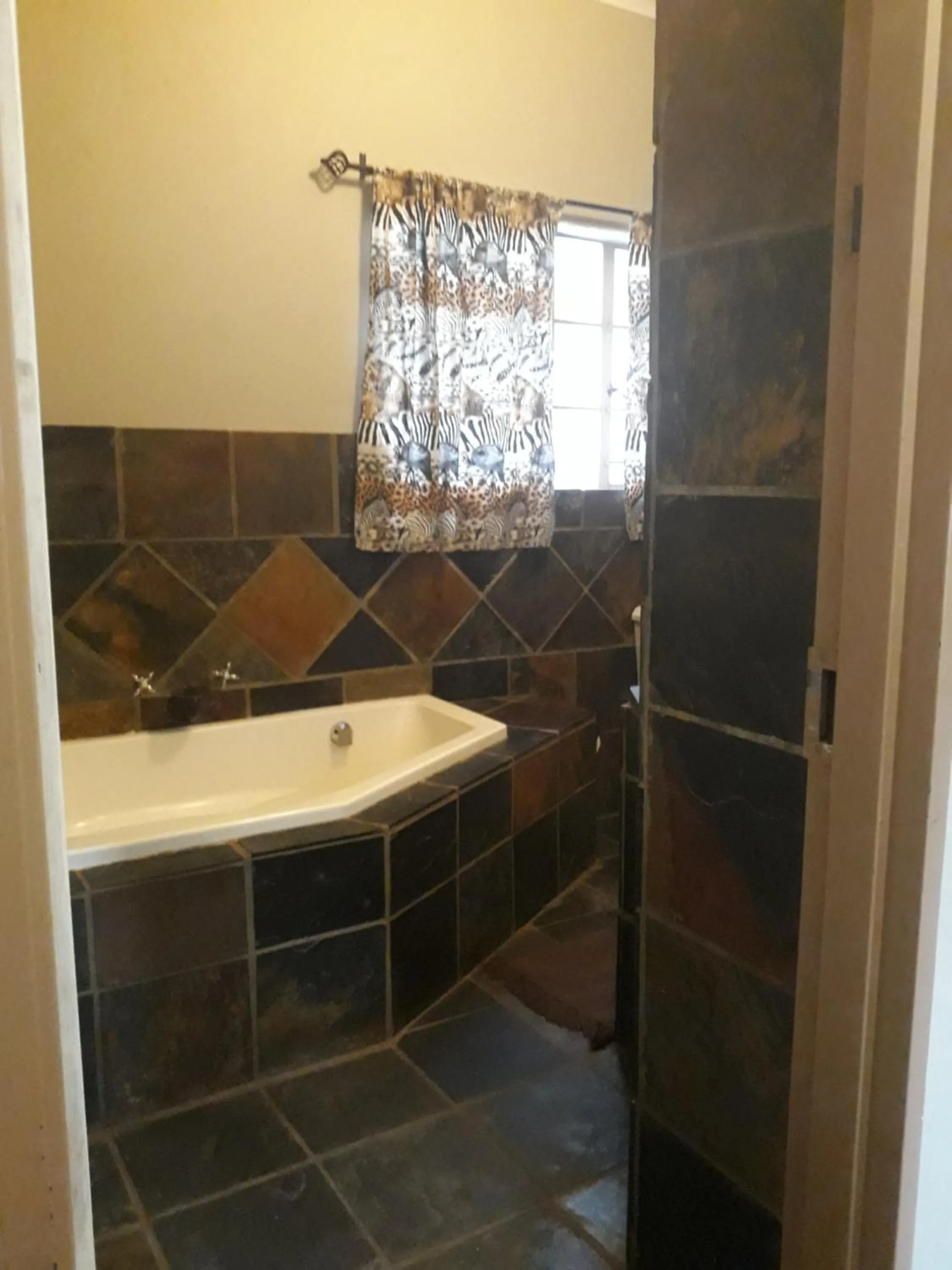 Shower in African Silhouette Guesthouse