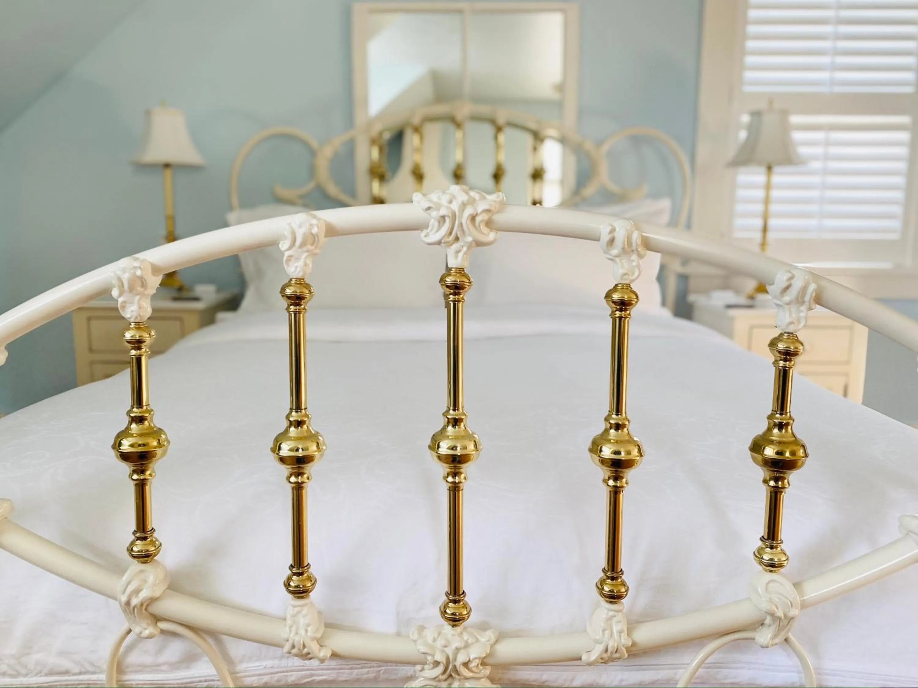 Bed in Princess and the Pea Hotel