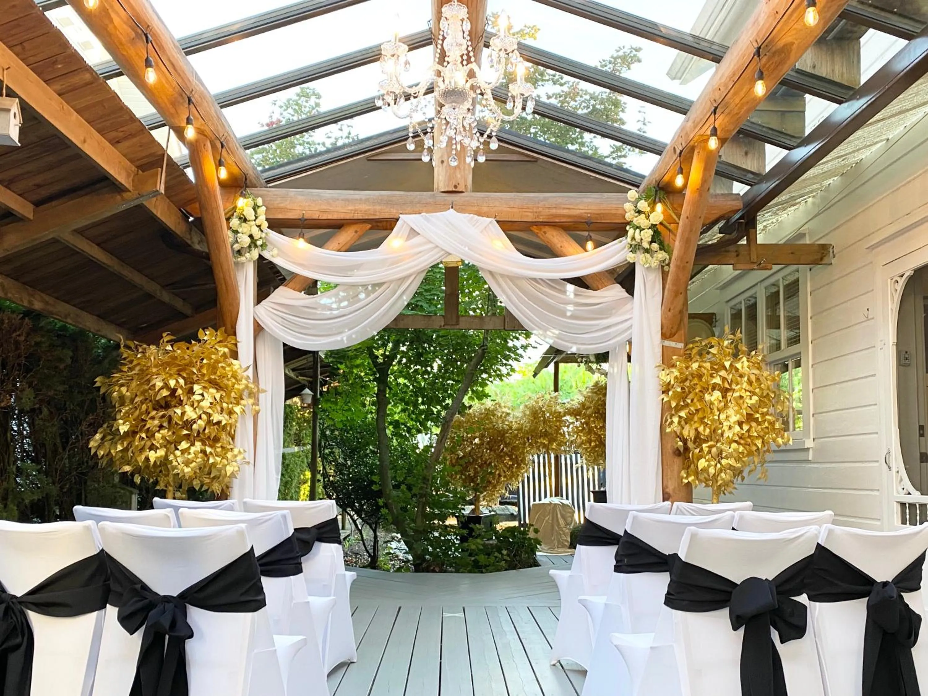 Patio in Princess and the Pea Hotel