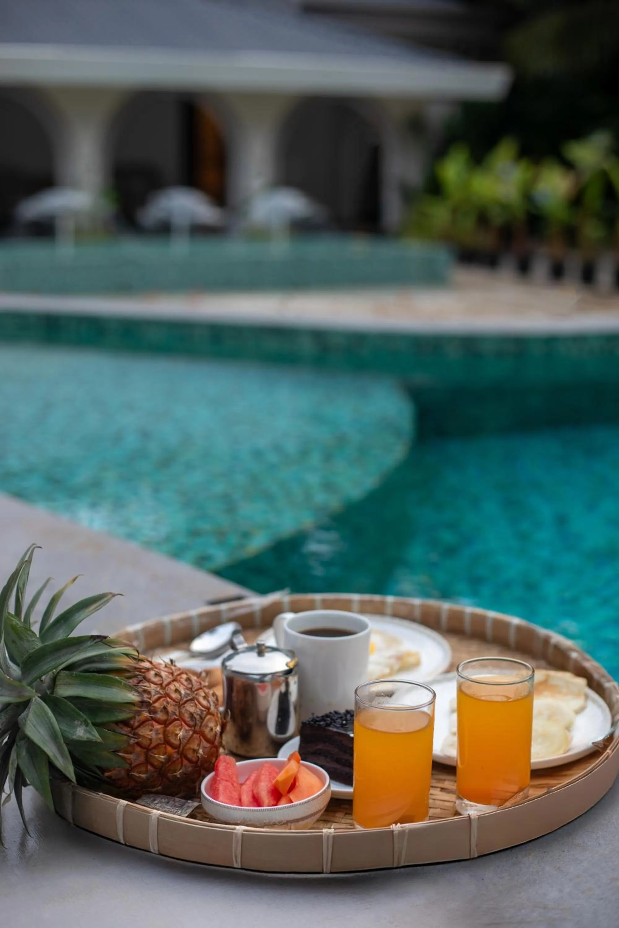 Food and drinks in Lamrin Morjim Goa