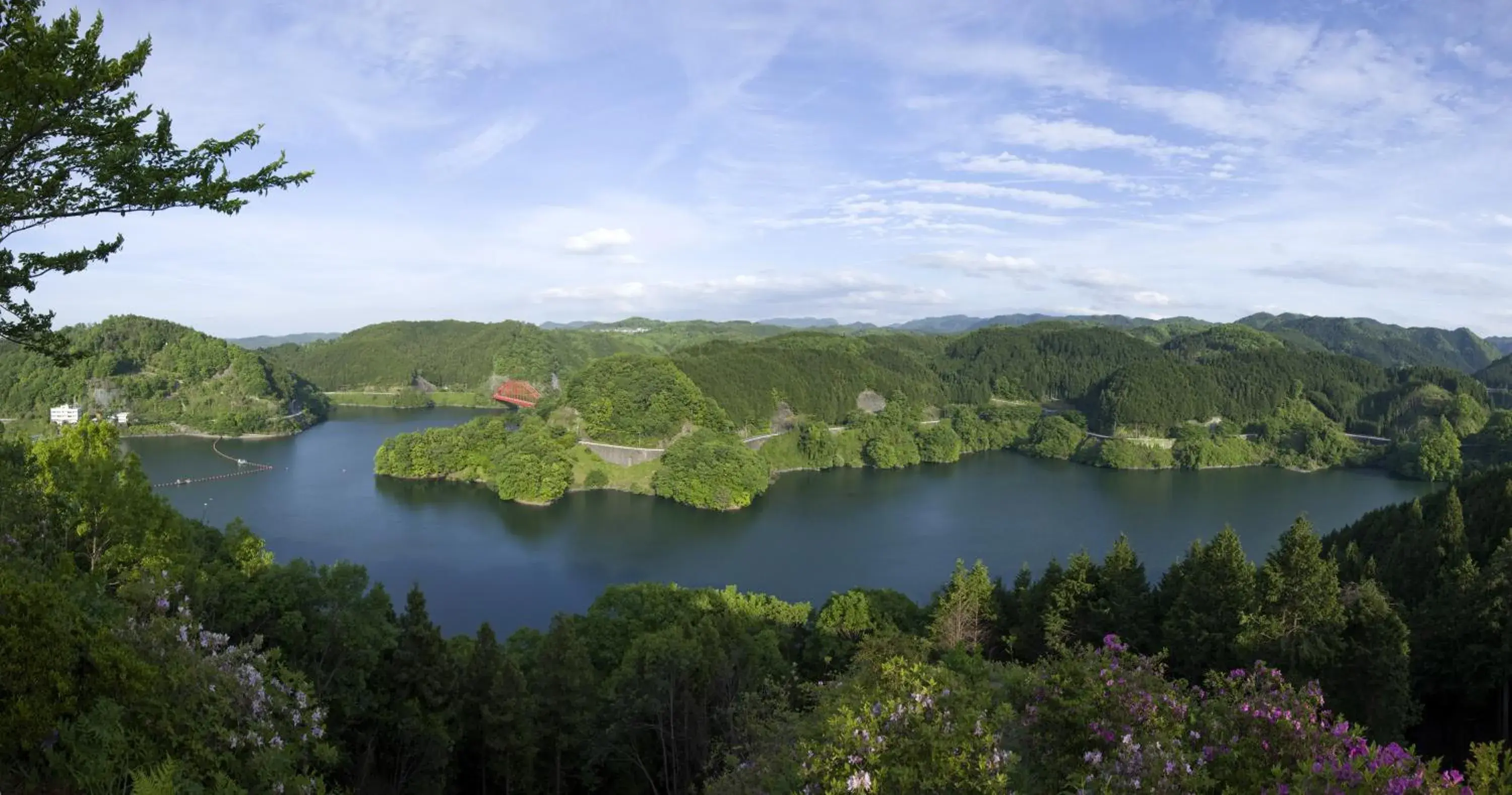 Lake view in Shorenji Lake Hotel Lake view in Shorenji Lake Hotel
