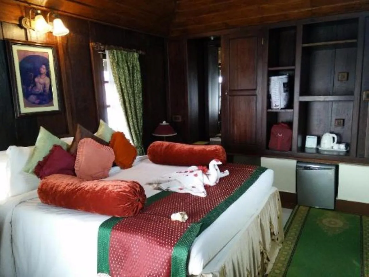 Bed in Isola Di Cocco Ayurvedic Beach Resort