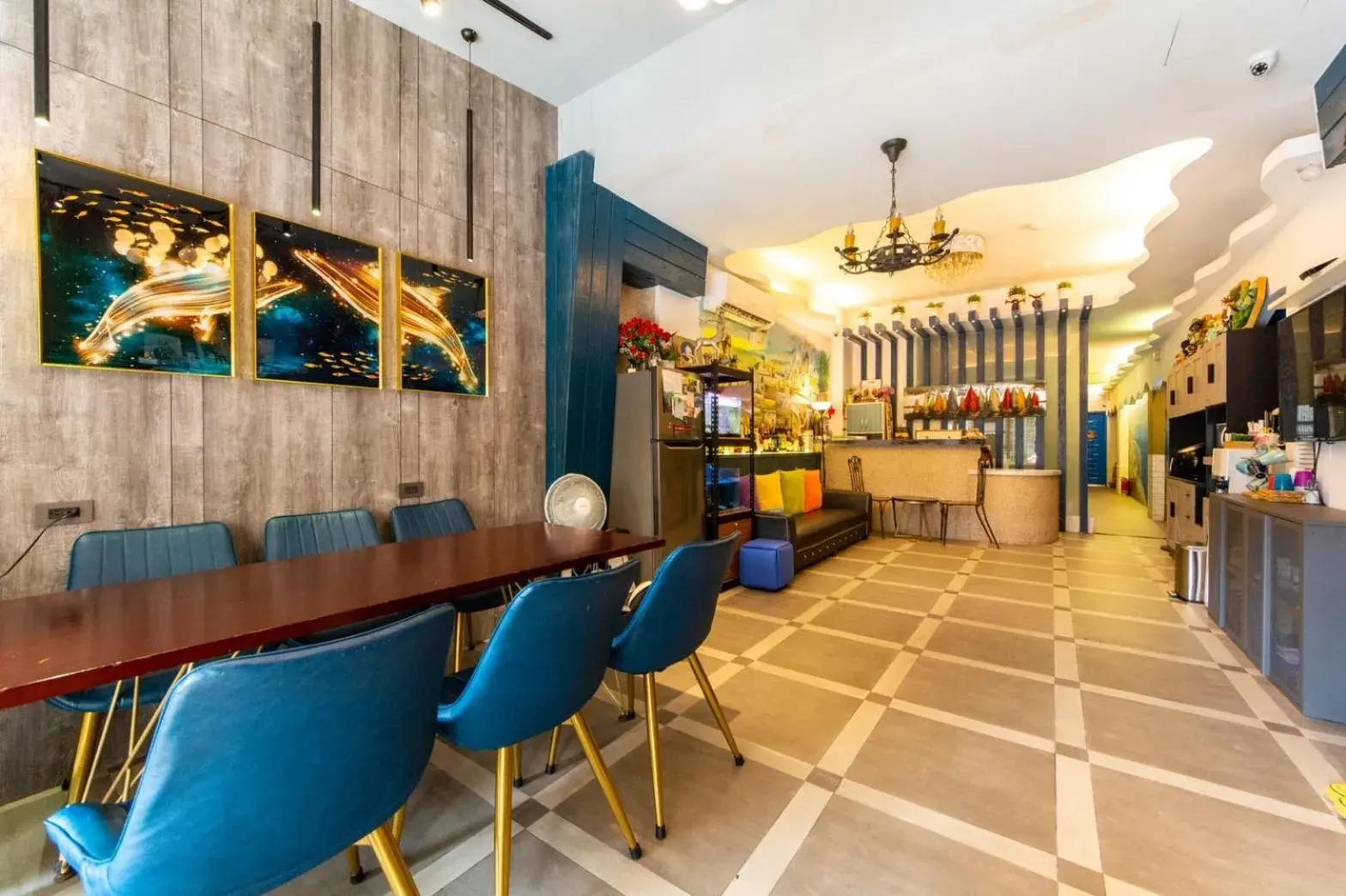 Lobby or reception in Long To Sea Again Lobby or reception in Long To Sea Again