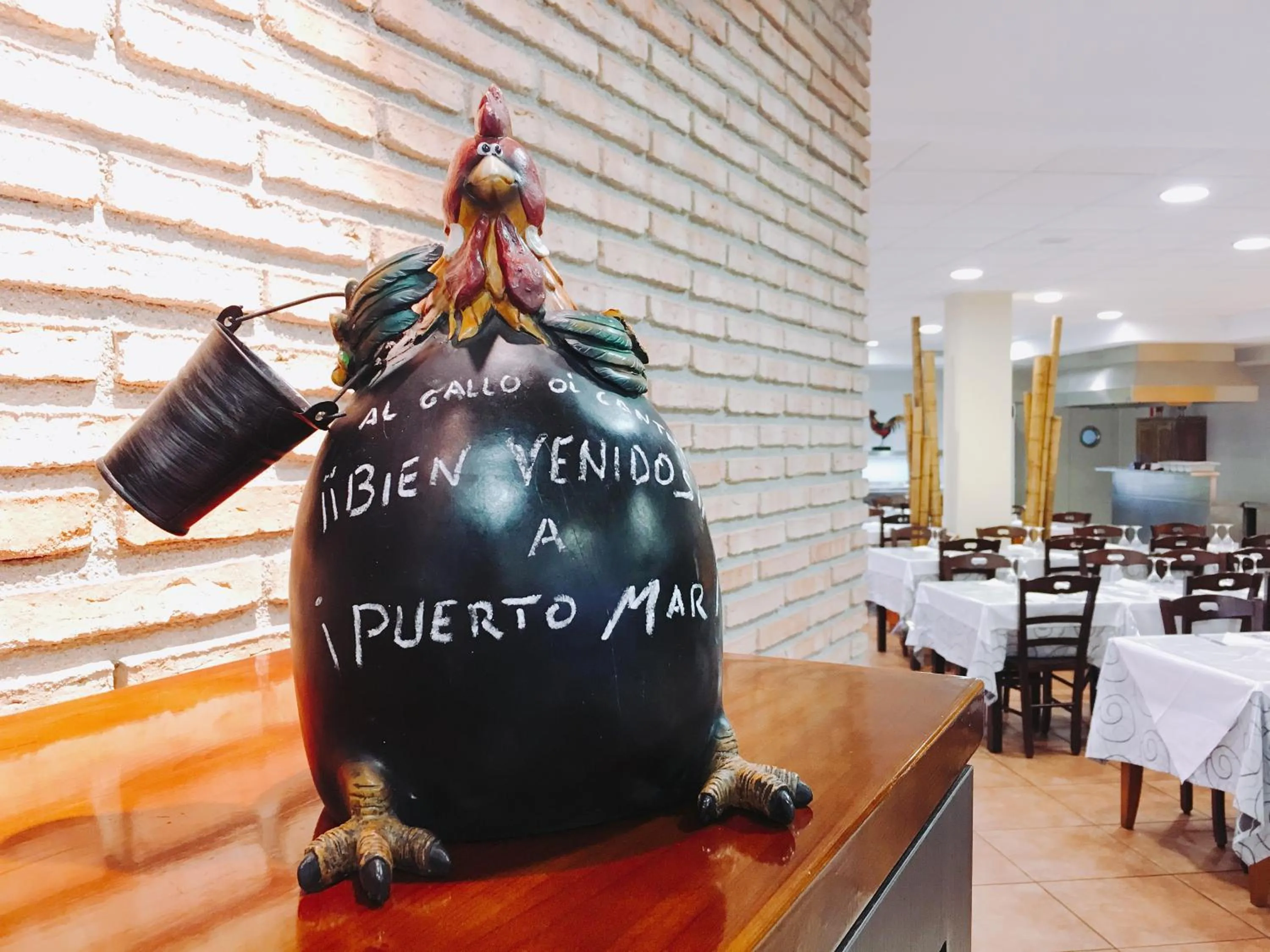 Decorative detail in Aparthotel Puerto Mar