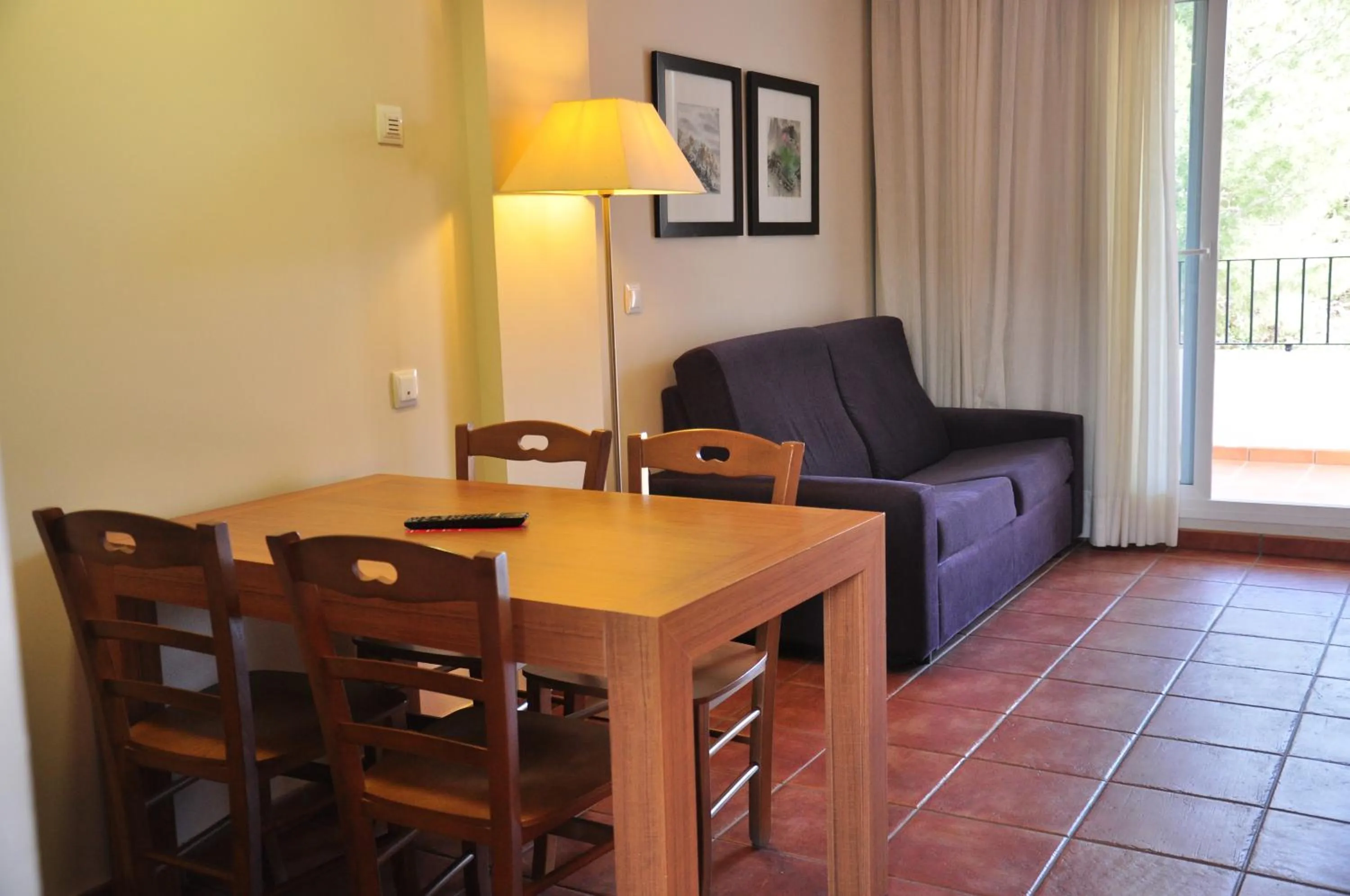 Living room in Aparthotel Puerto Mar