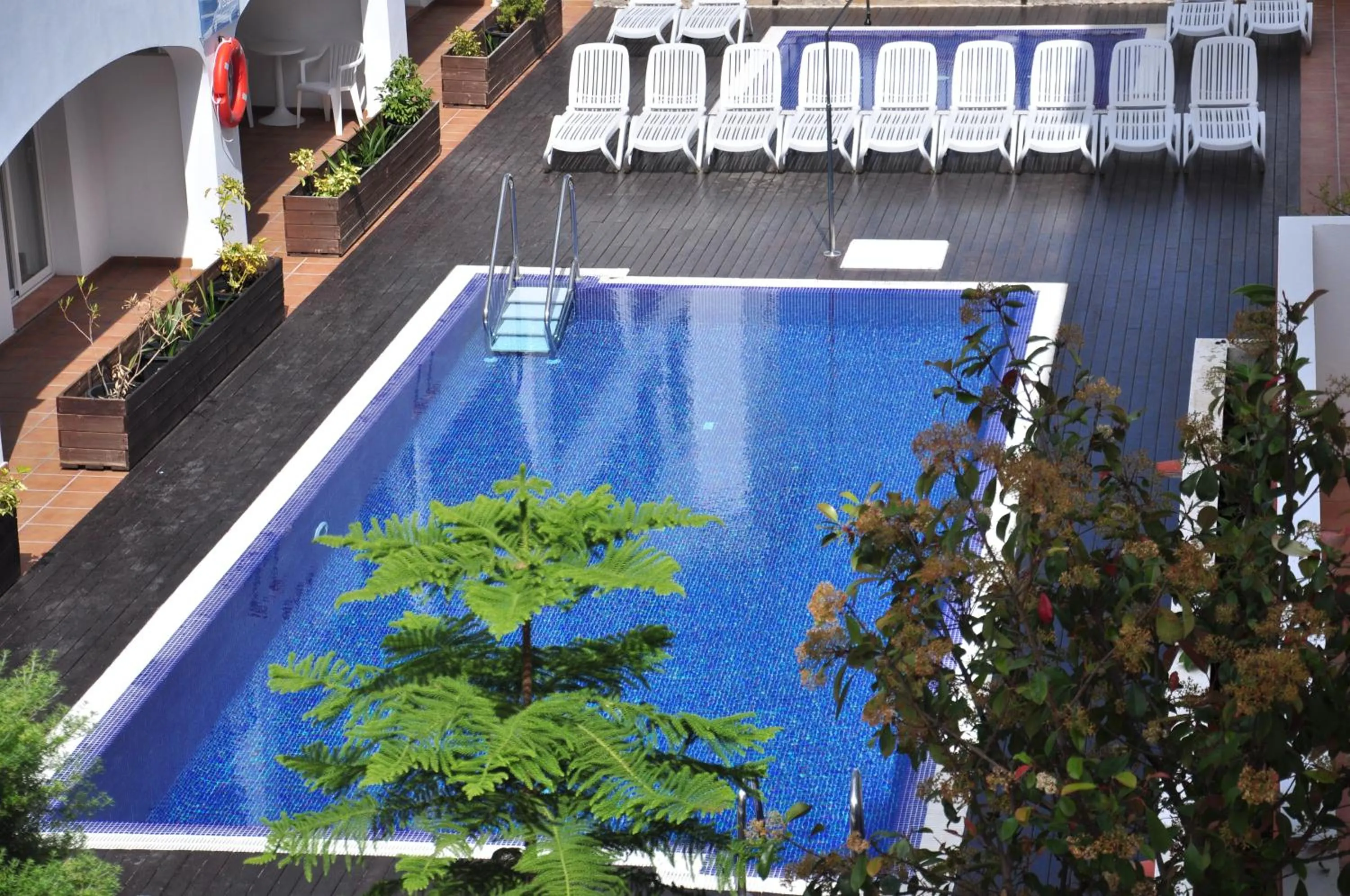 Garden view in Aparthotel Puerto Mar