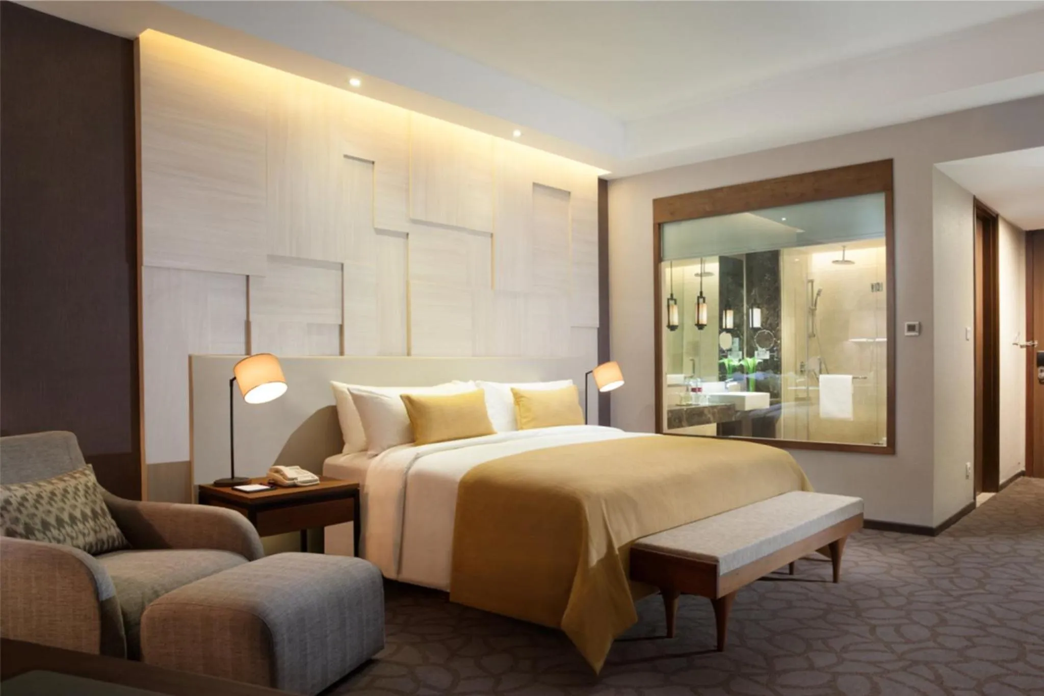 Photo of the whole room, Bed in Crowne Plaza Bandung by IHG
