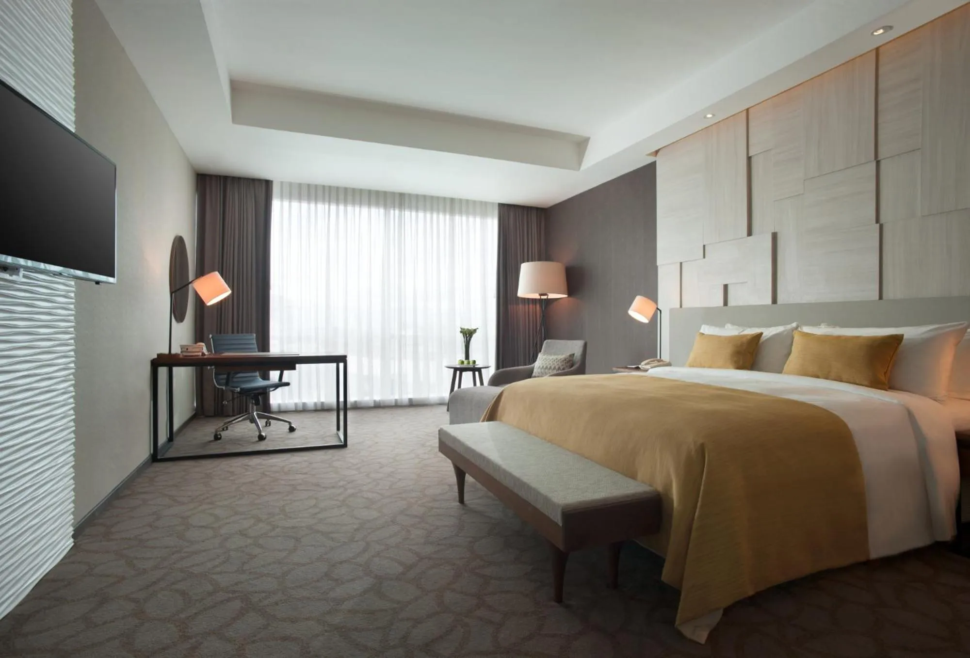 Bedroom, Bed in Crowne Plaza Bandung by IHG