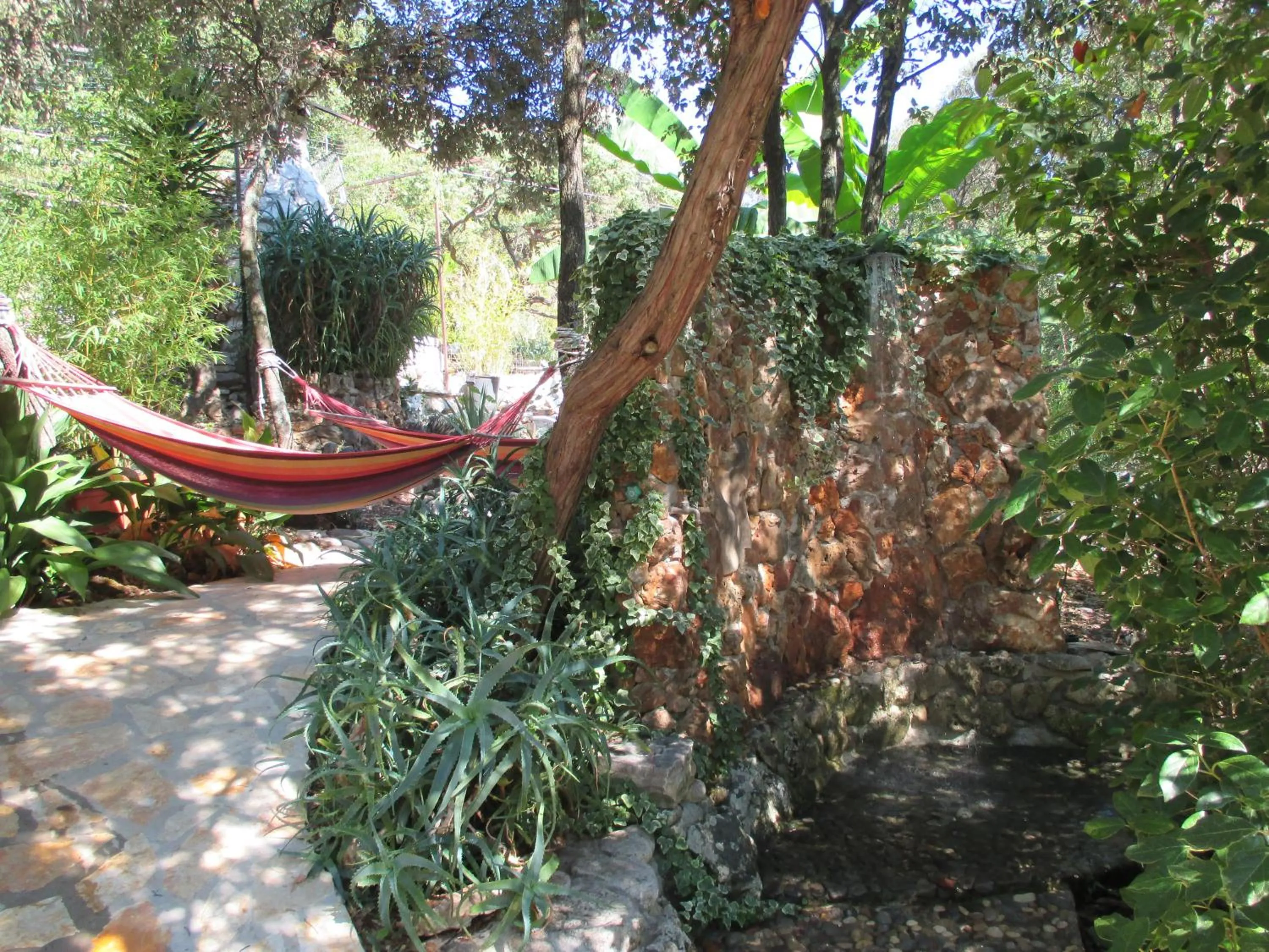 Garden in Relax tiny villas 40 meters of the beach