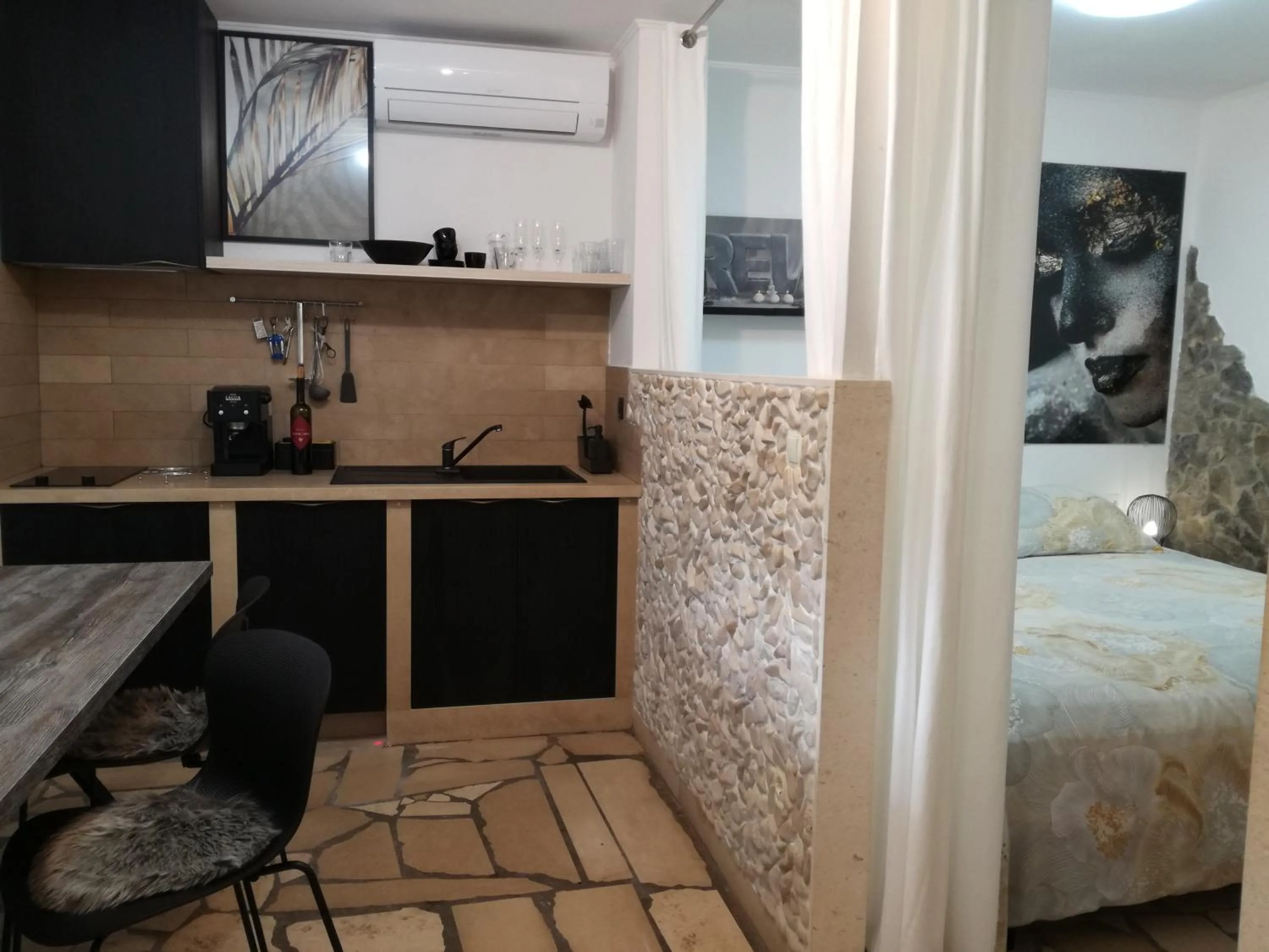 Bedroom, Bed in Relax tiny villas 40 meters of the beach