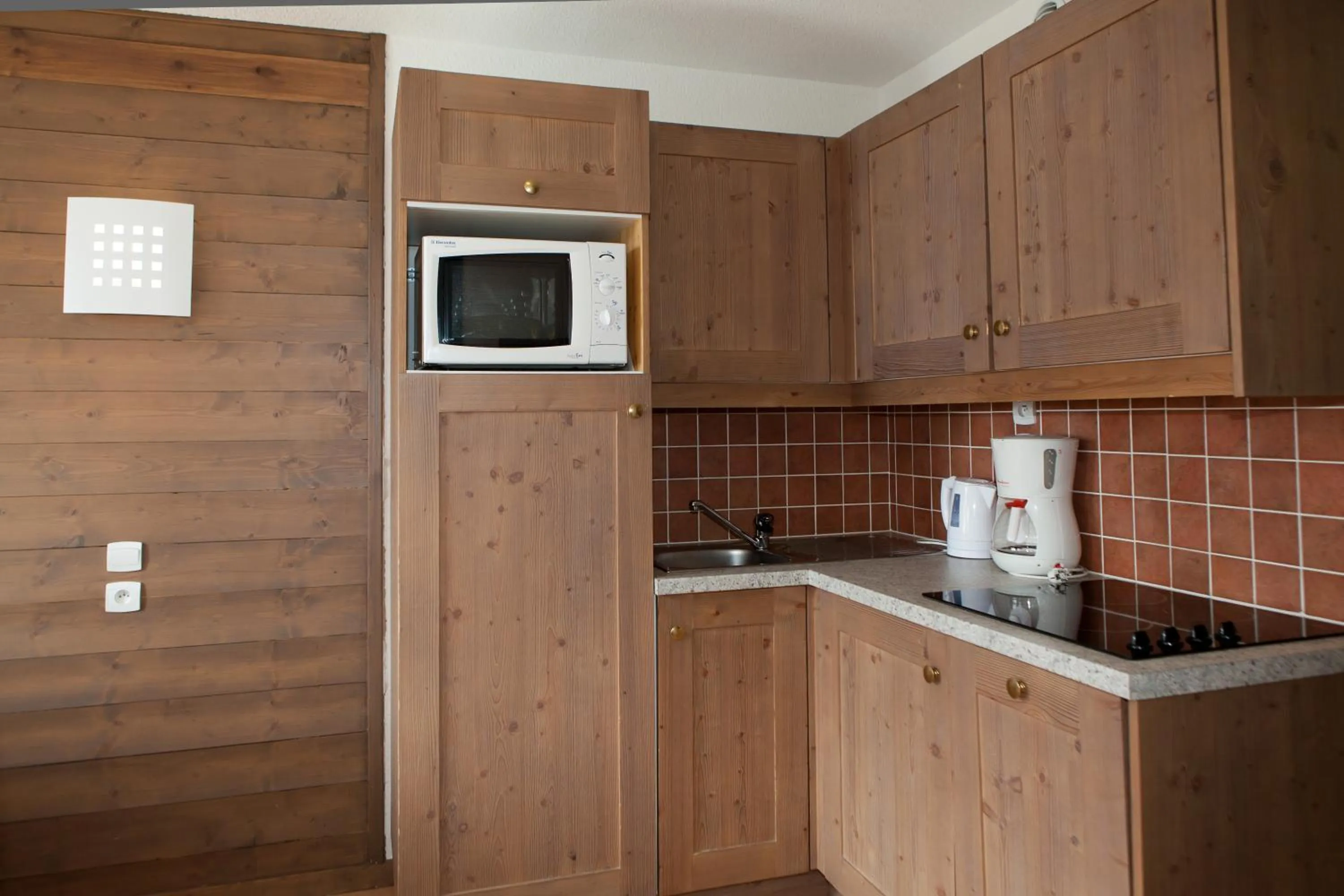 Kitchen or kitchenette in Village vacances de Valmeinier "Les Angeliers"