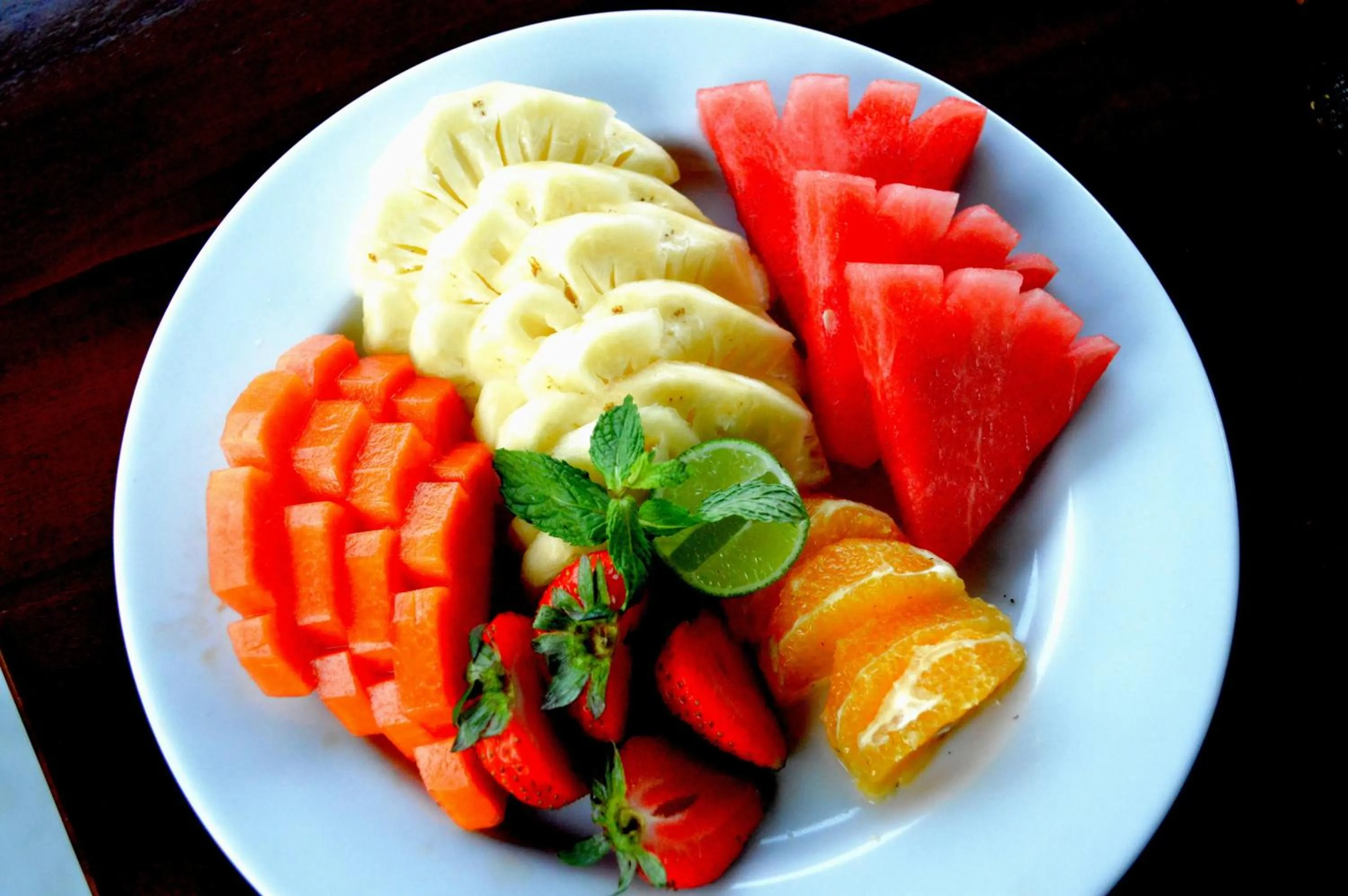 American breakfast in Ubud Tropical Garden