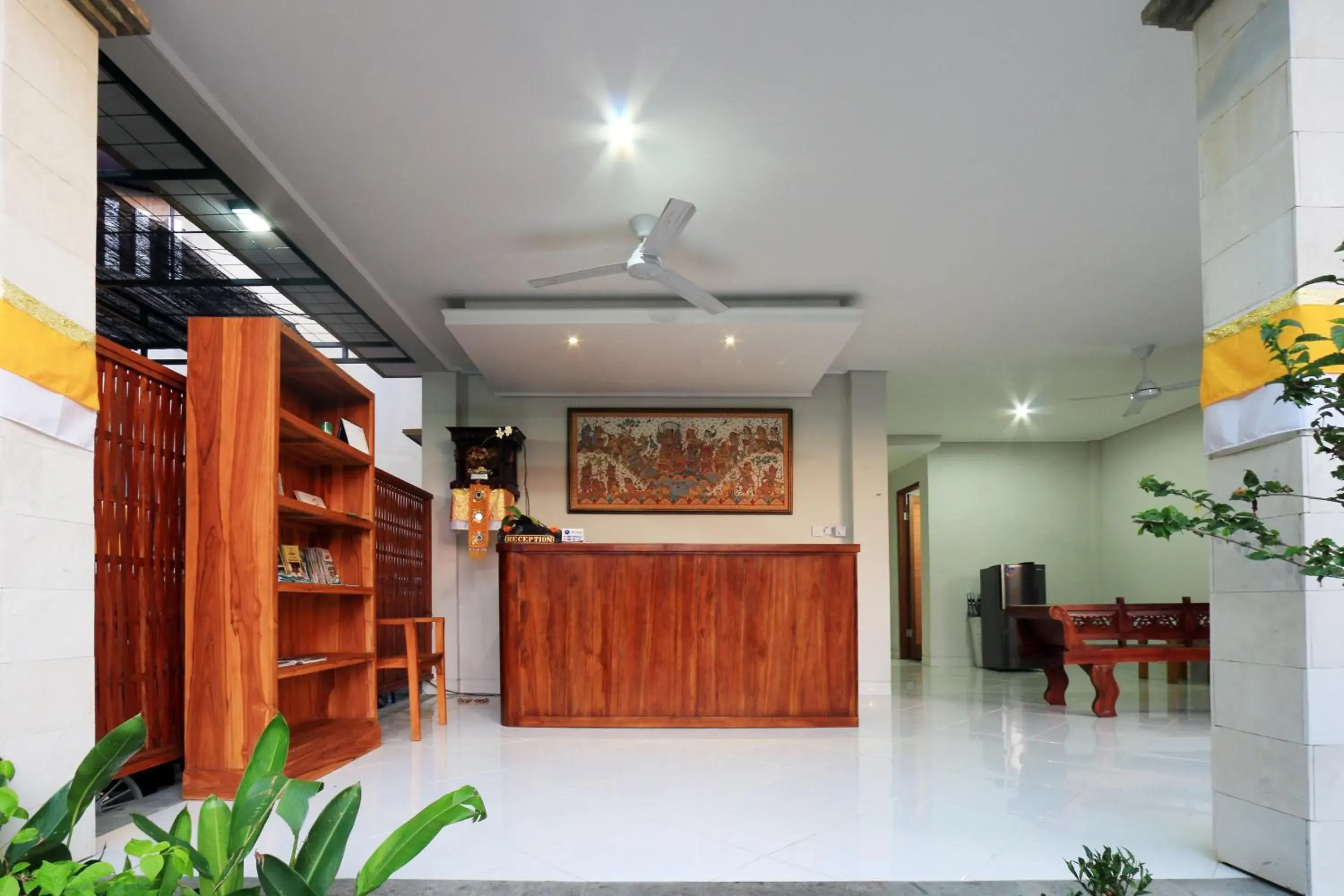 Lobby or reception in Ubud Tropical Garden Lobby or reception in Ubud Tropical Garden