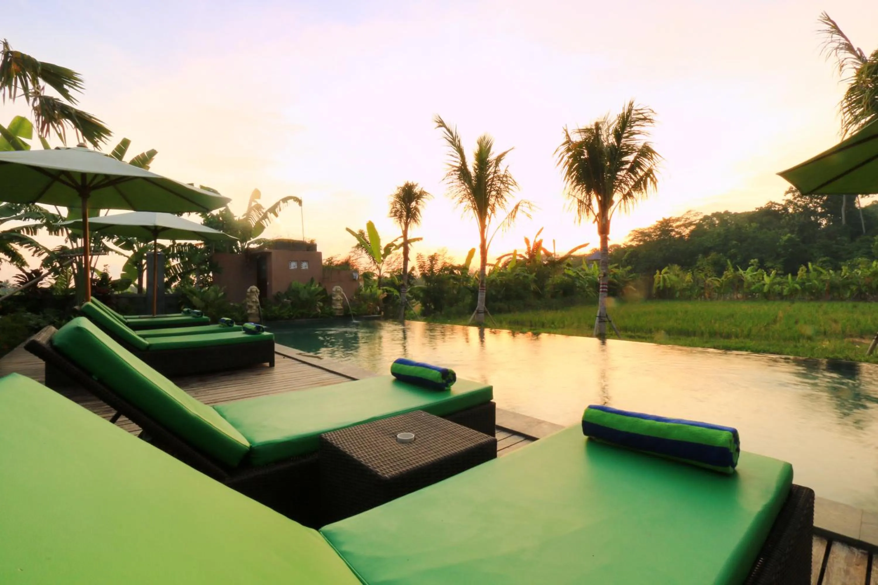 Swimming pool in Ubud Tropical Garden