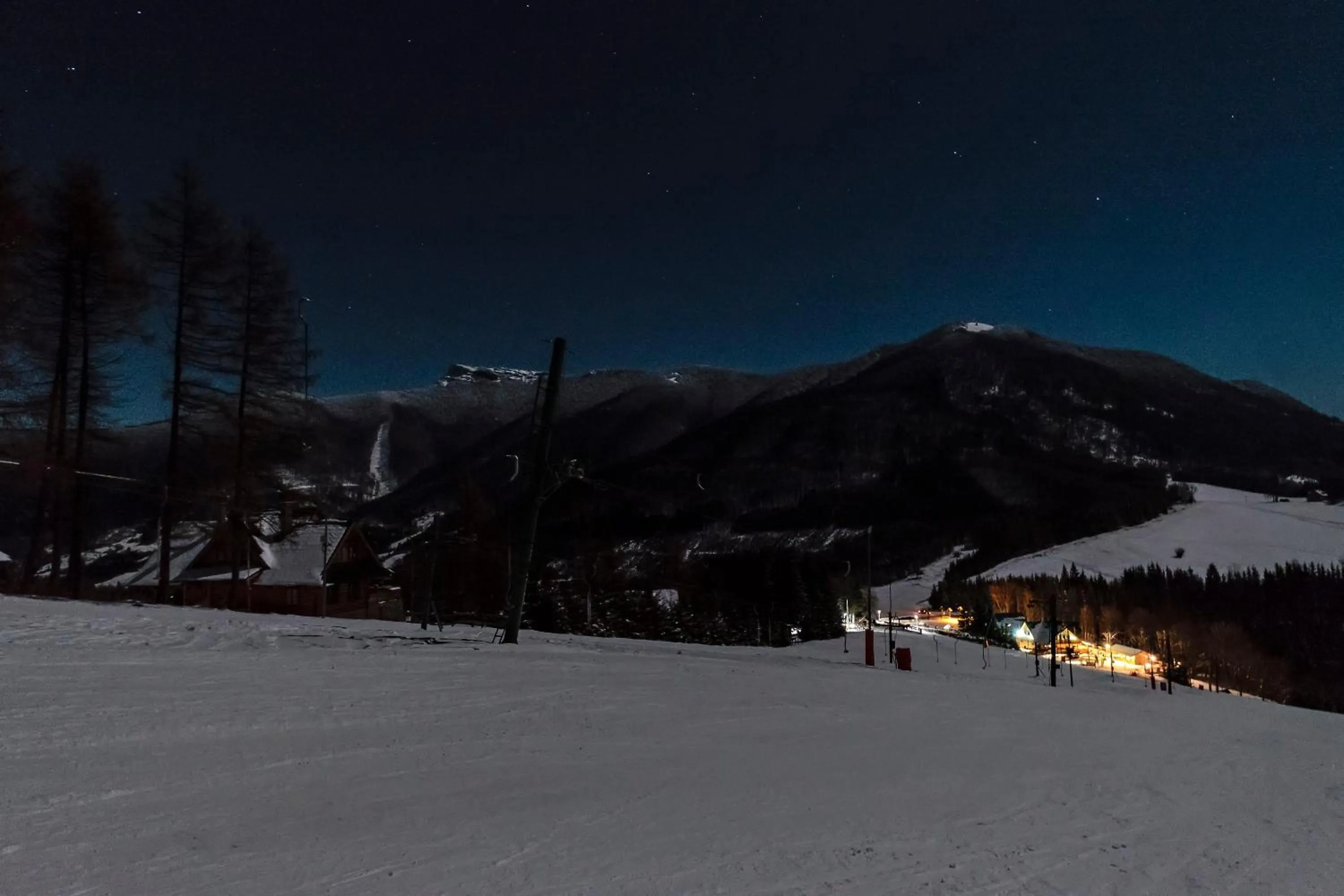 Natural landscape in Salaš Kľak