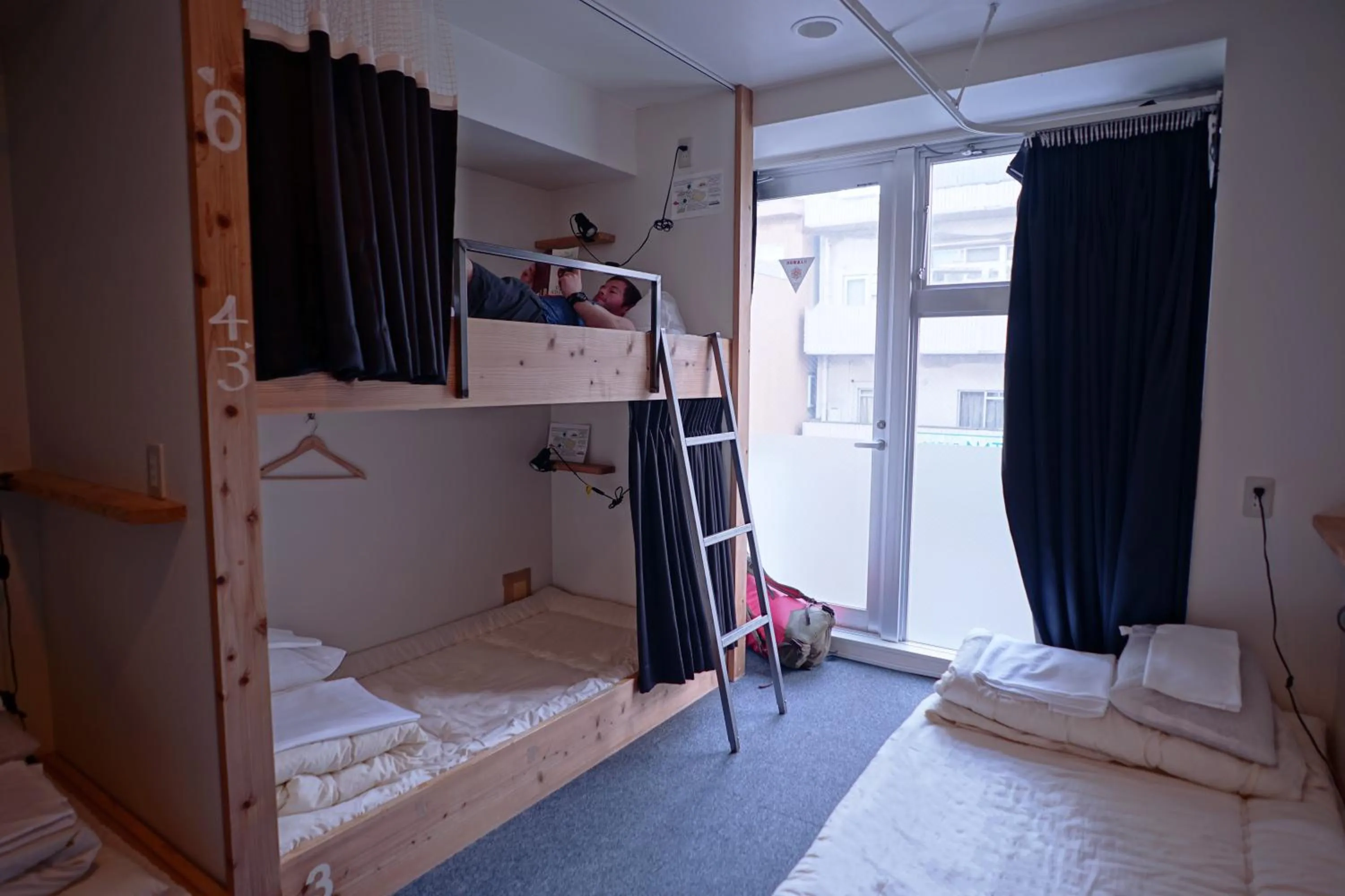 Bedroom, Bed in Santiago Guesthouse Hiroshima