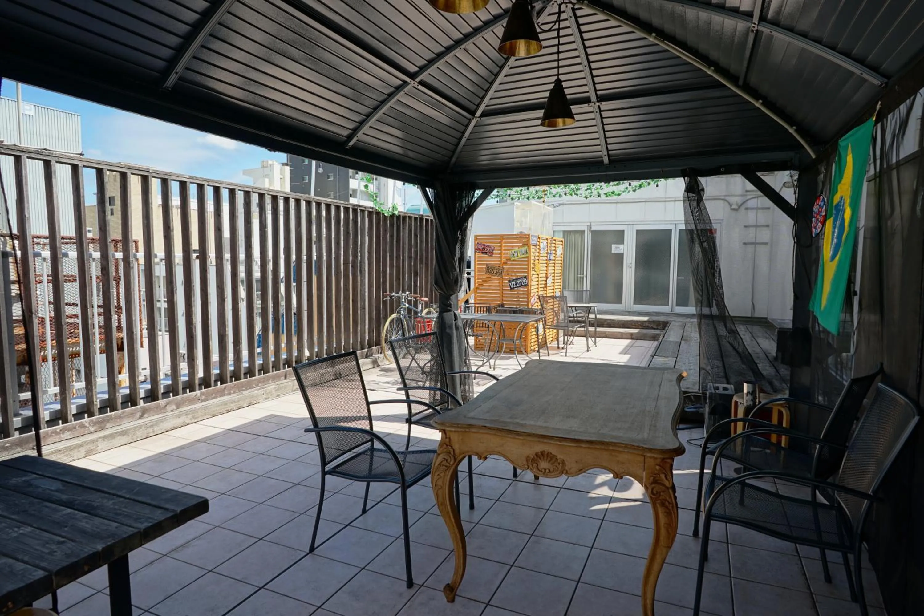 Balcony/Terrace in Santiago Guesthouse Hiroshima