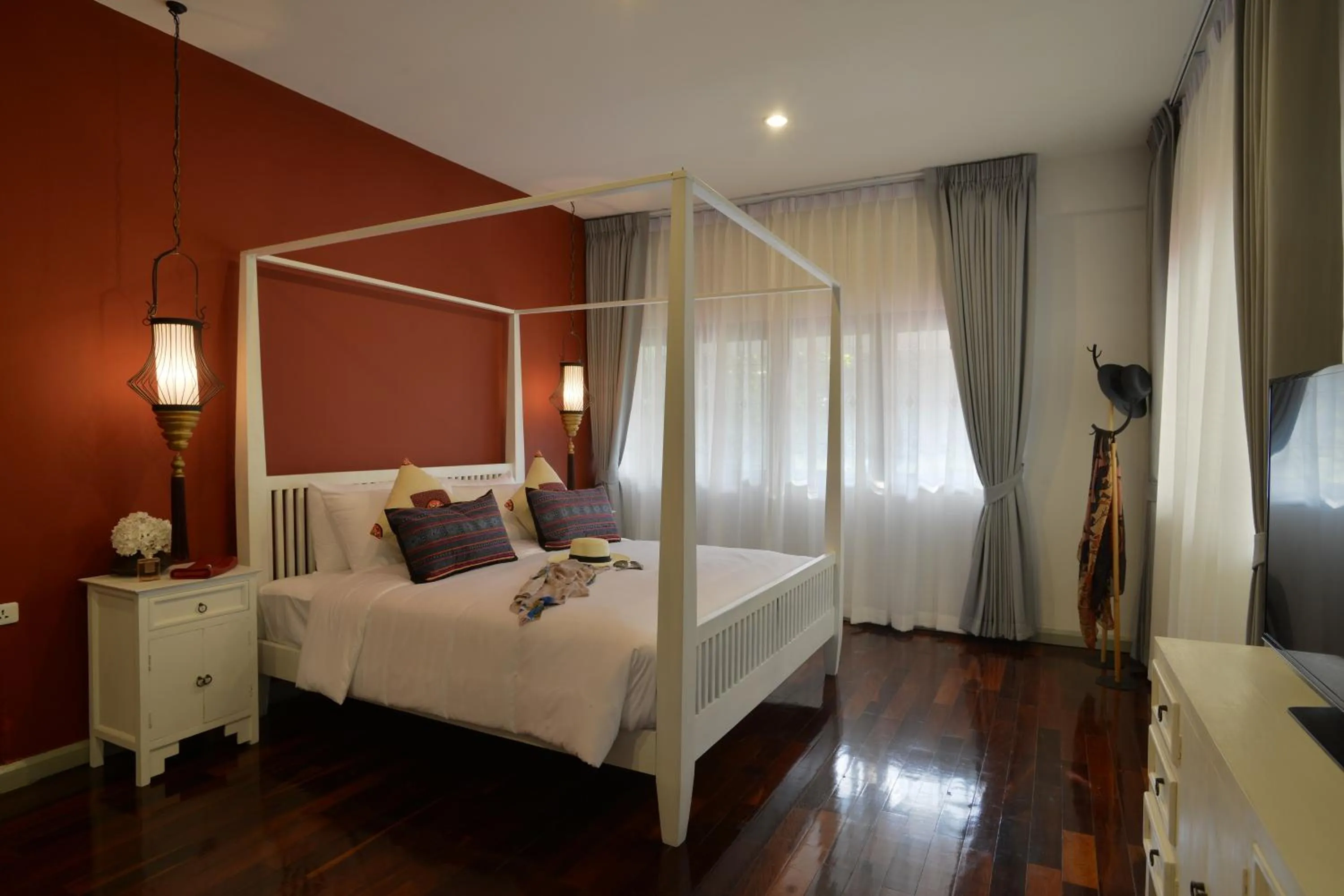 Photo of the whole room, Bed in Private Pool Villa 88 Nimman Chiangmai
