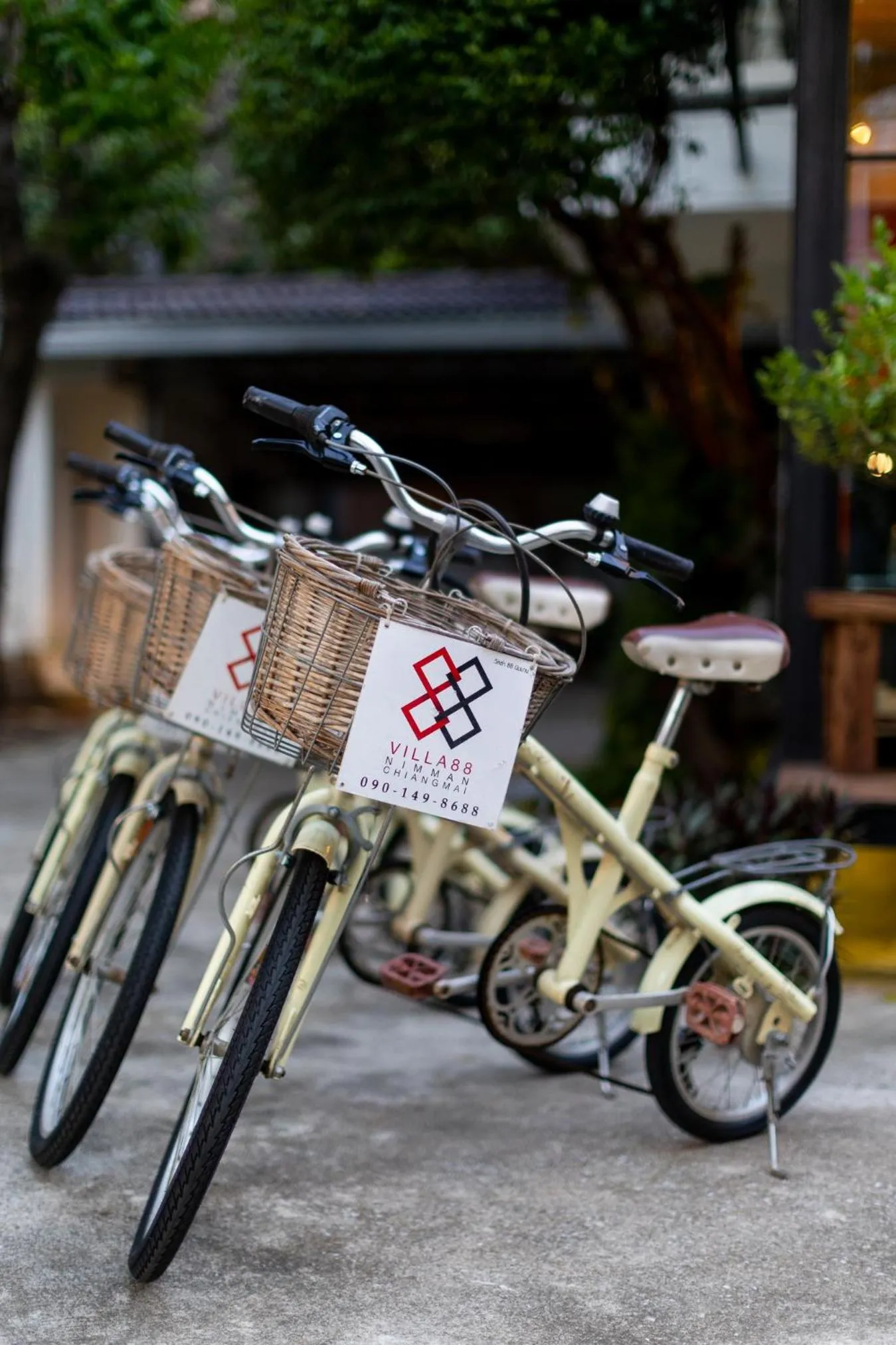 Property building in Private Pool Villa 88 Nimman Chiangmai