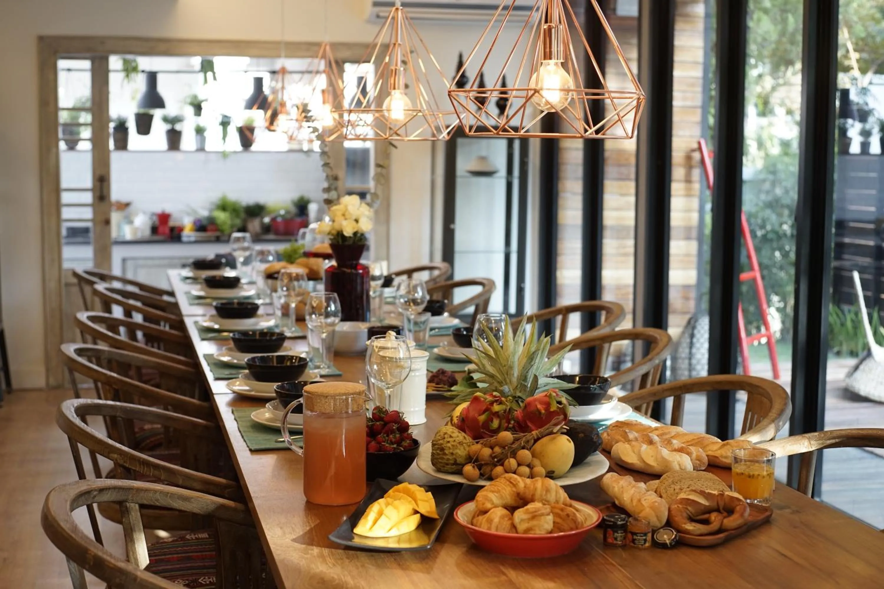 Dining area in Private Pool Villa 88 Nimman Chiangmai