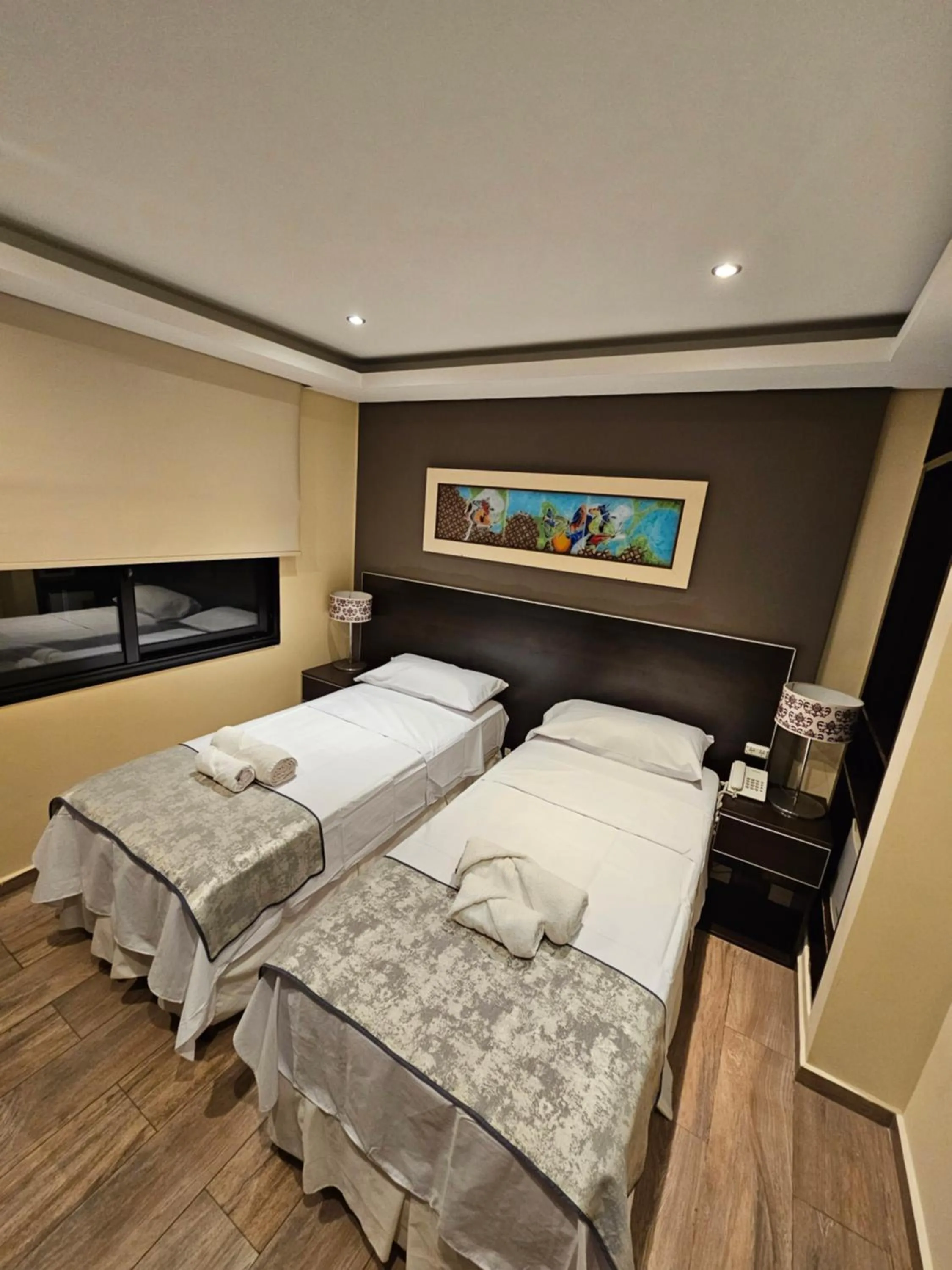 Bed in Hotel Grand Lago