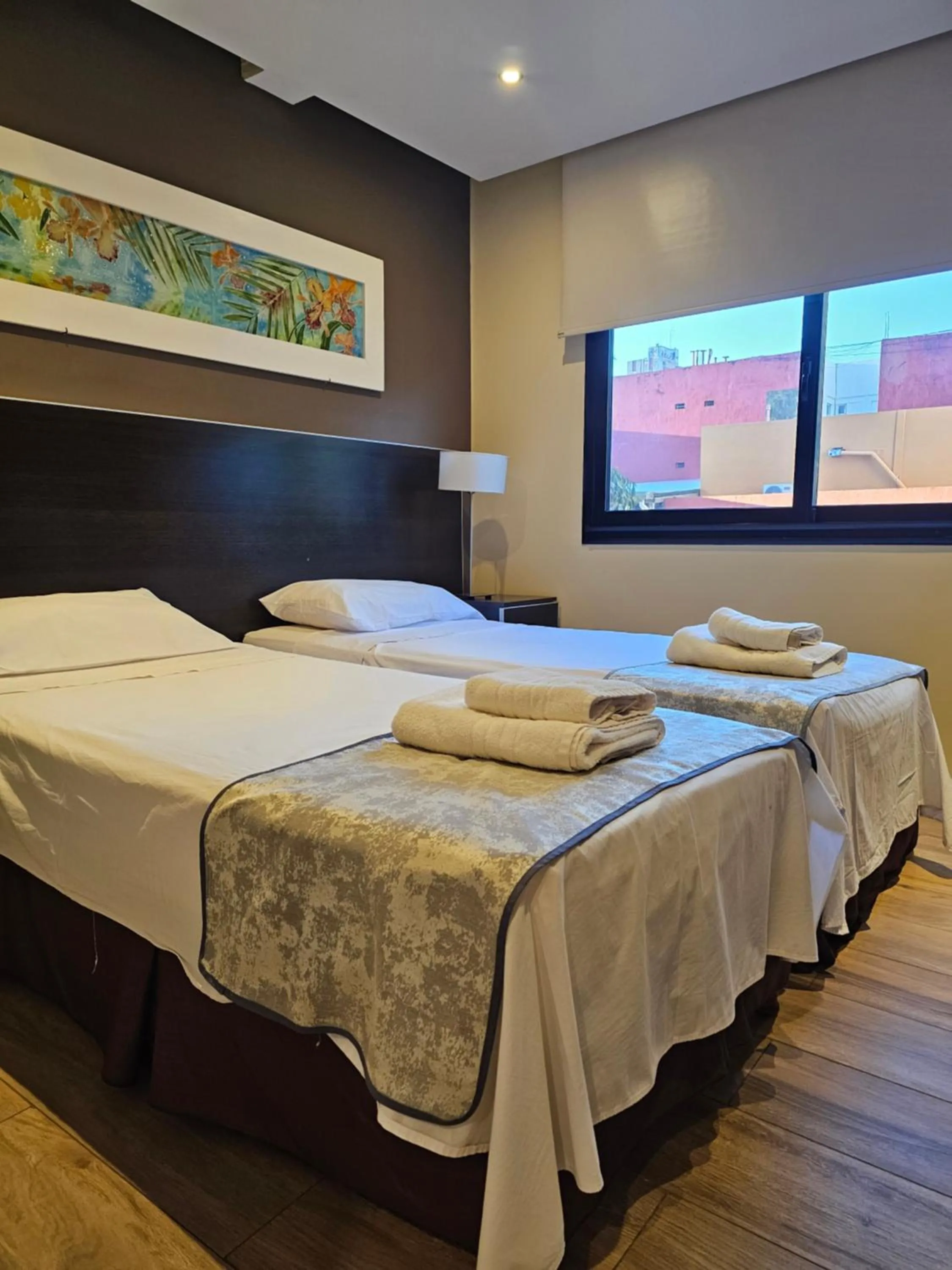 Bed in Hotel Grand Lago
