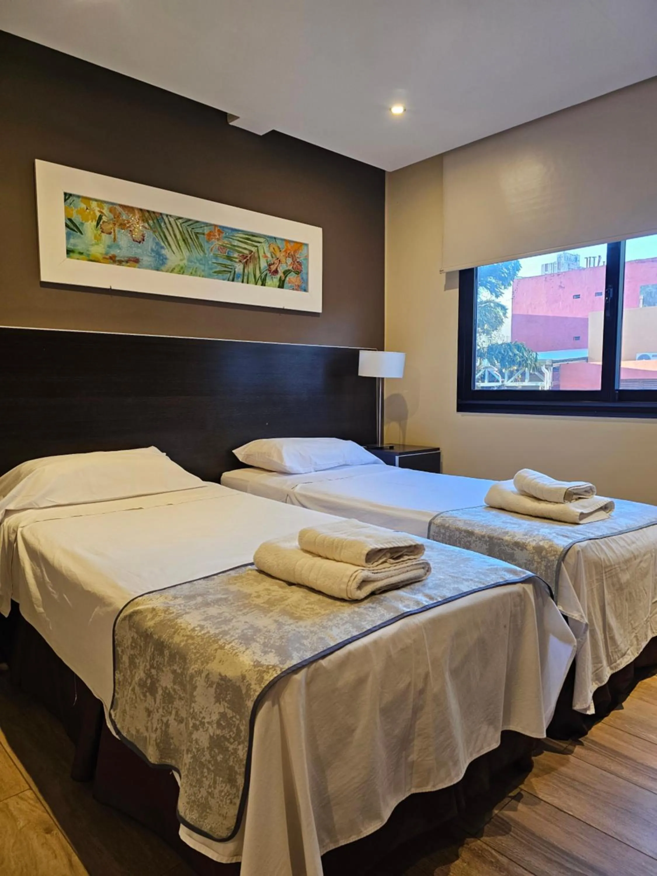 Bed in Hotel Grand Lago