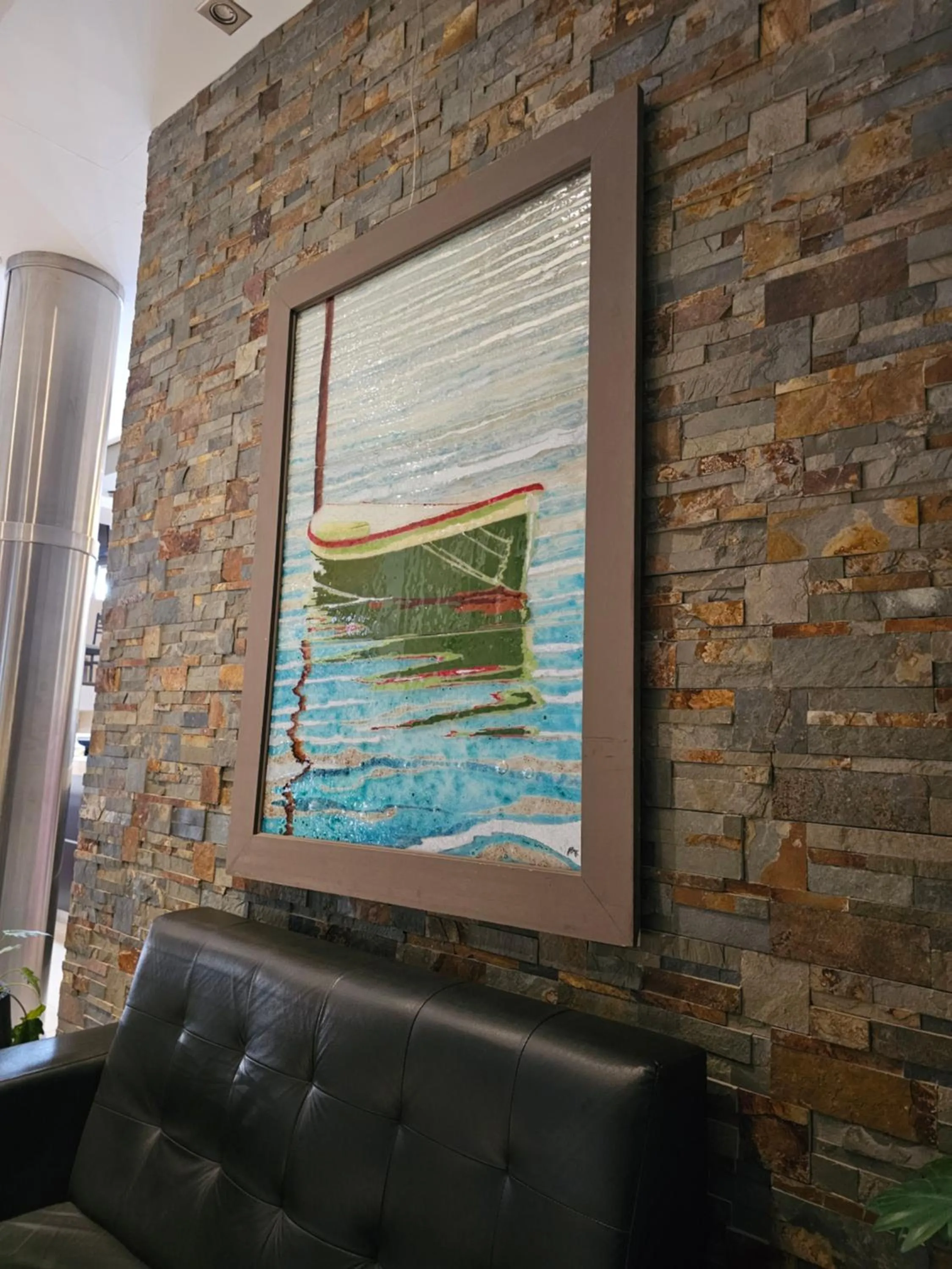 Decorative detail in Hotel Grand Lago