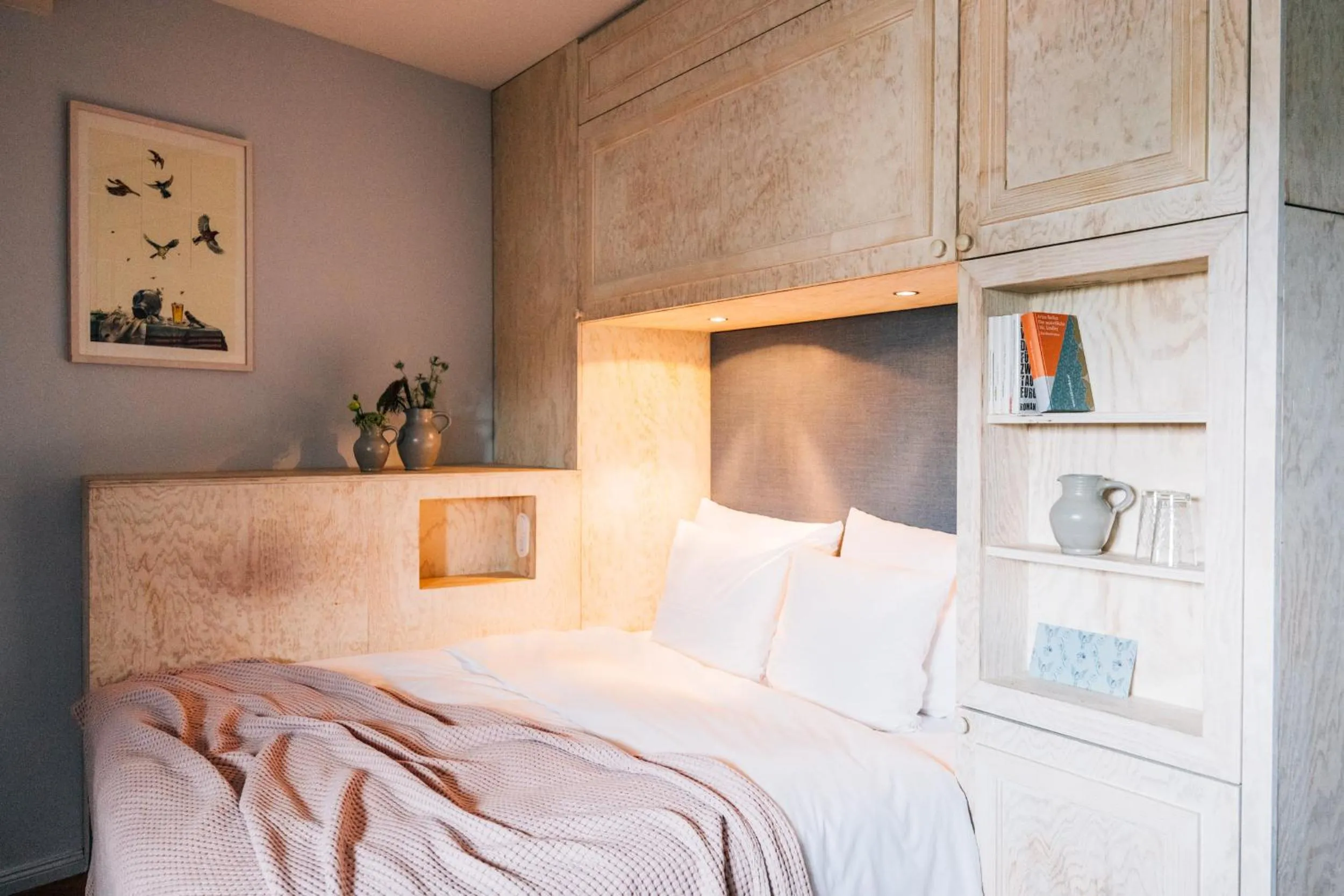 Bedroom, Bed in Libertine Lindenberg