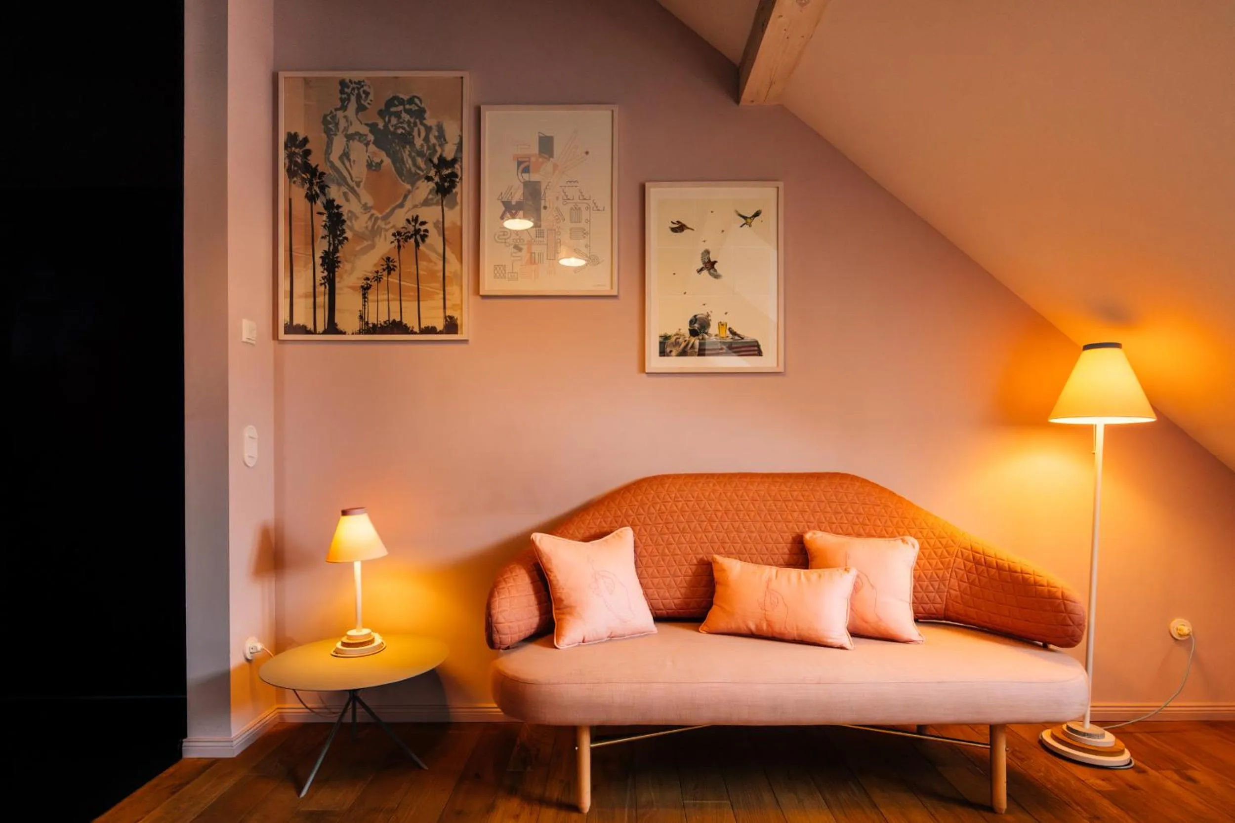 Living room in Libertine Lindenberg