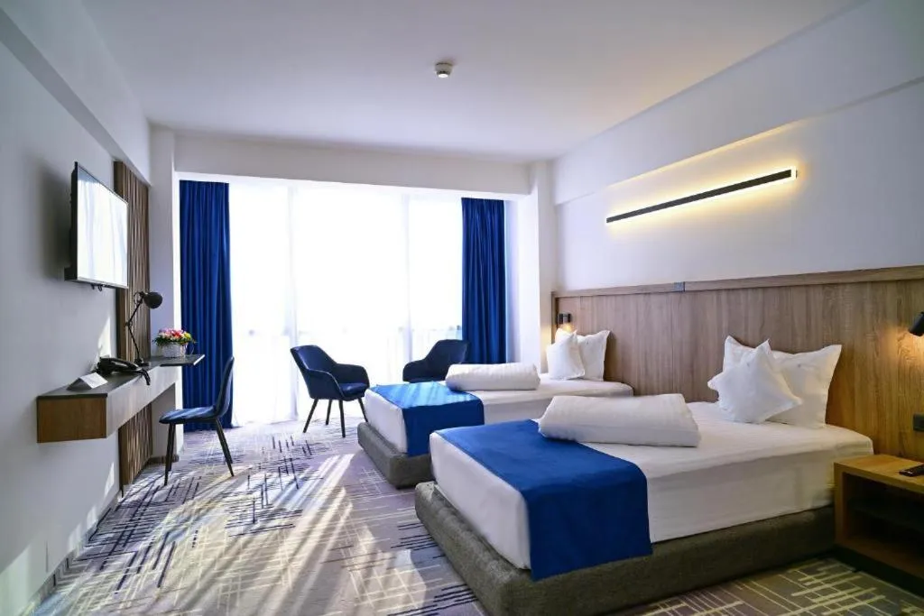 Bed in Hotel Sir Royal