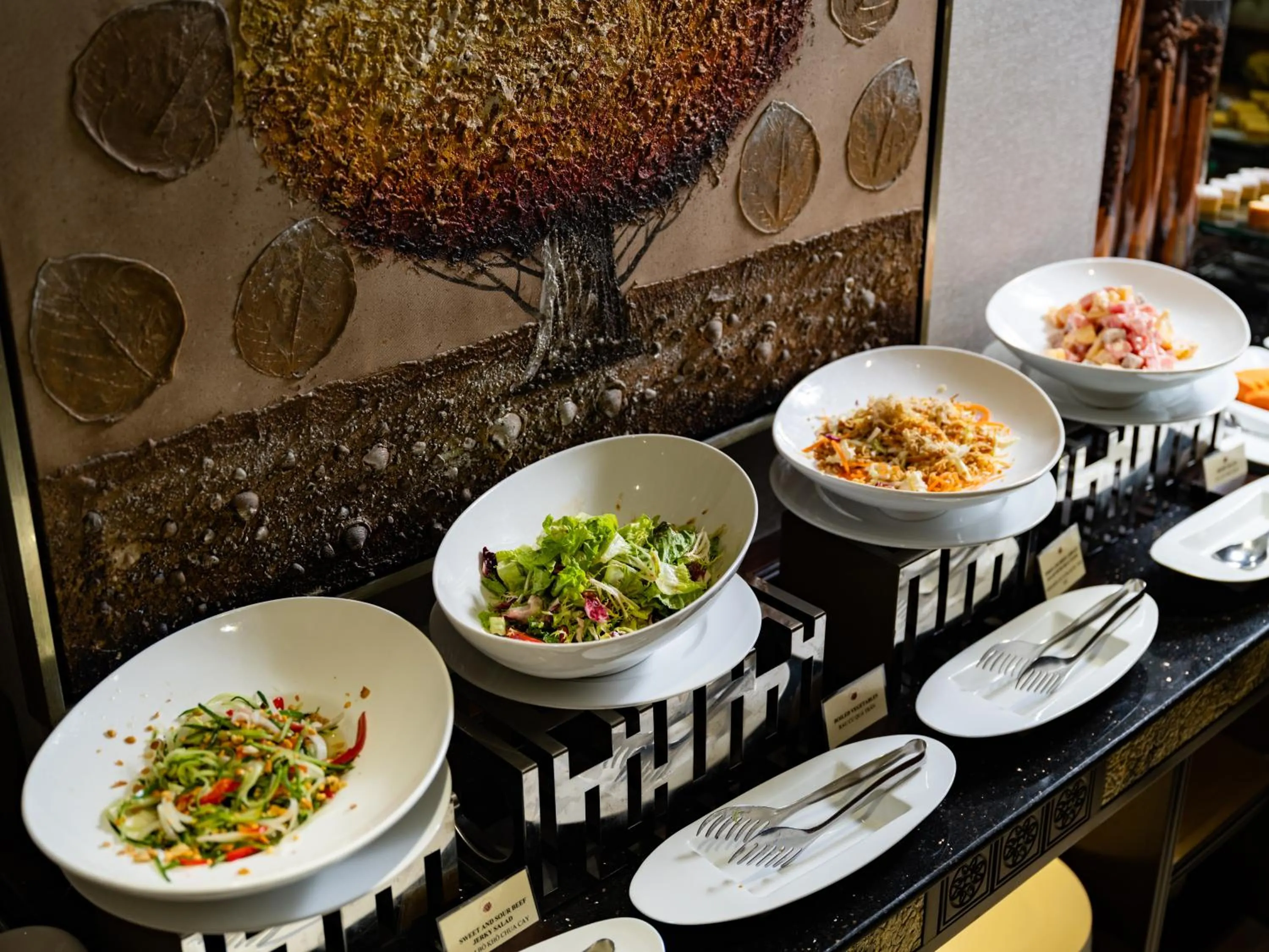 Buffet breakfast in Hanoi Solis Hotel