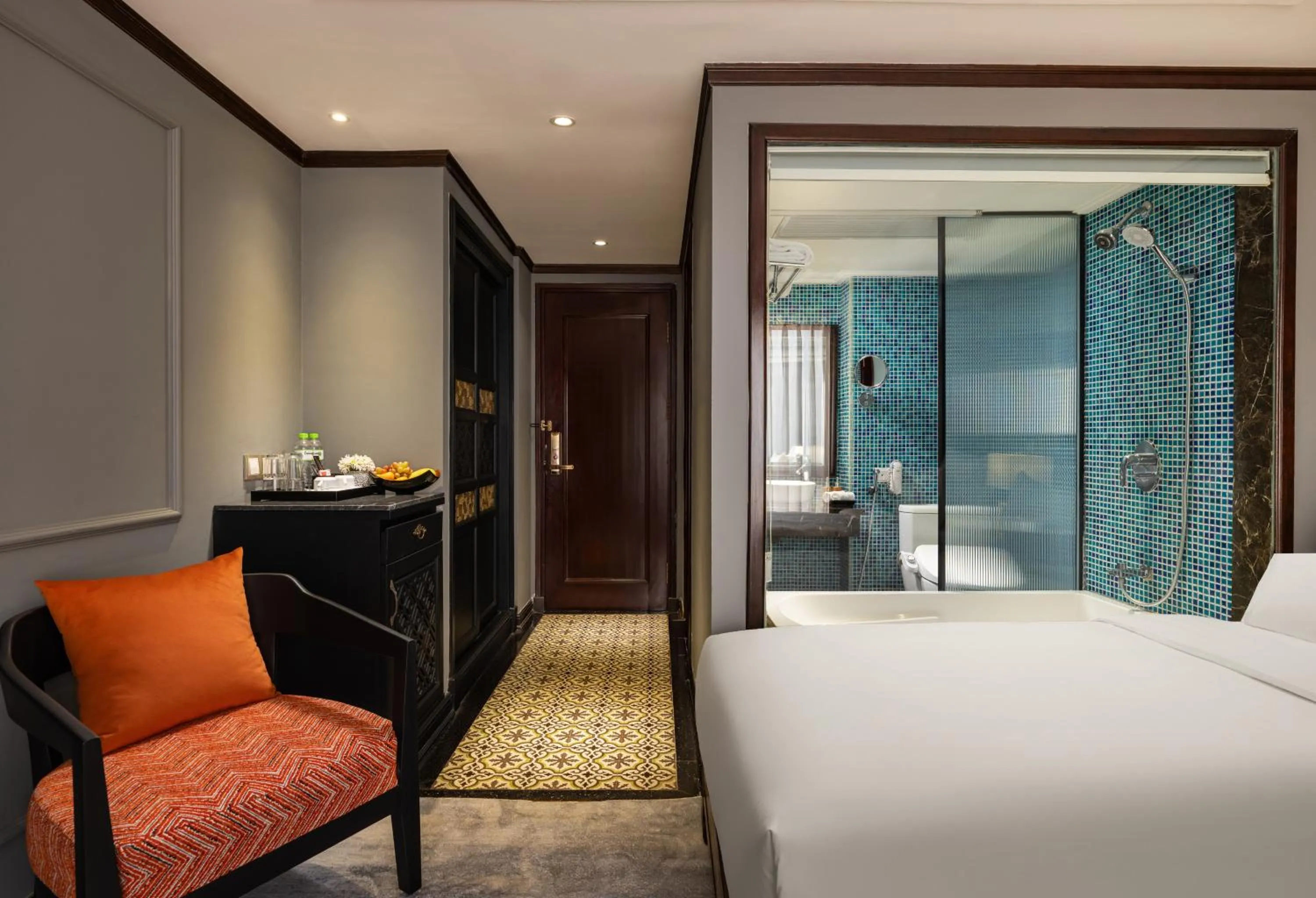 Bed in Hanoi Solis Hotel