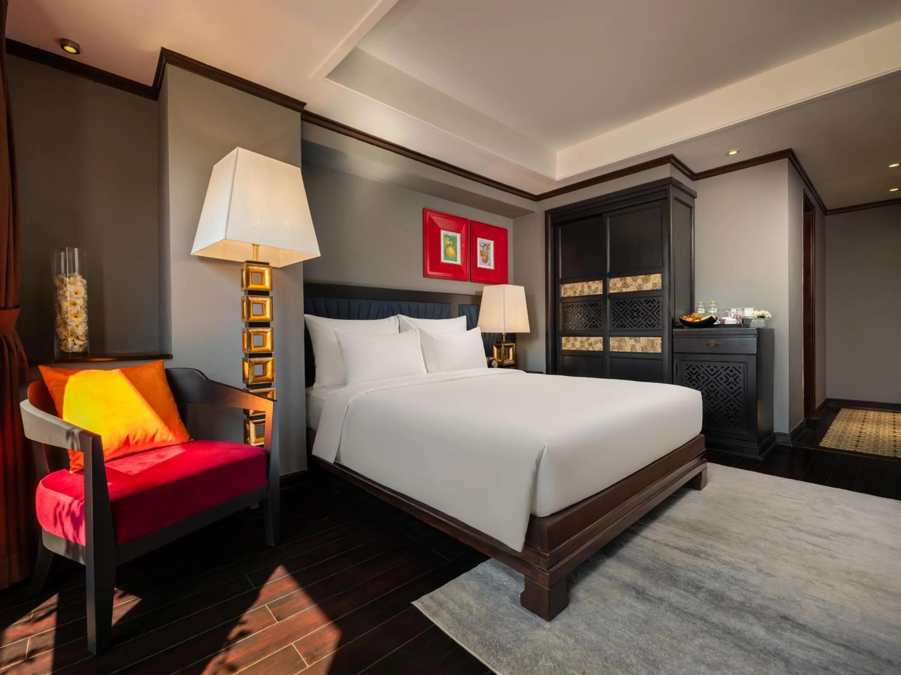 Bed in Hanoi Solis Hotel