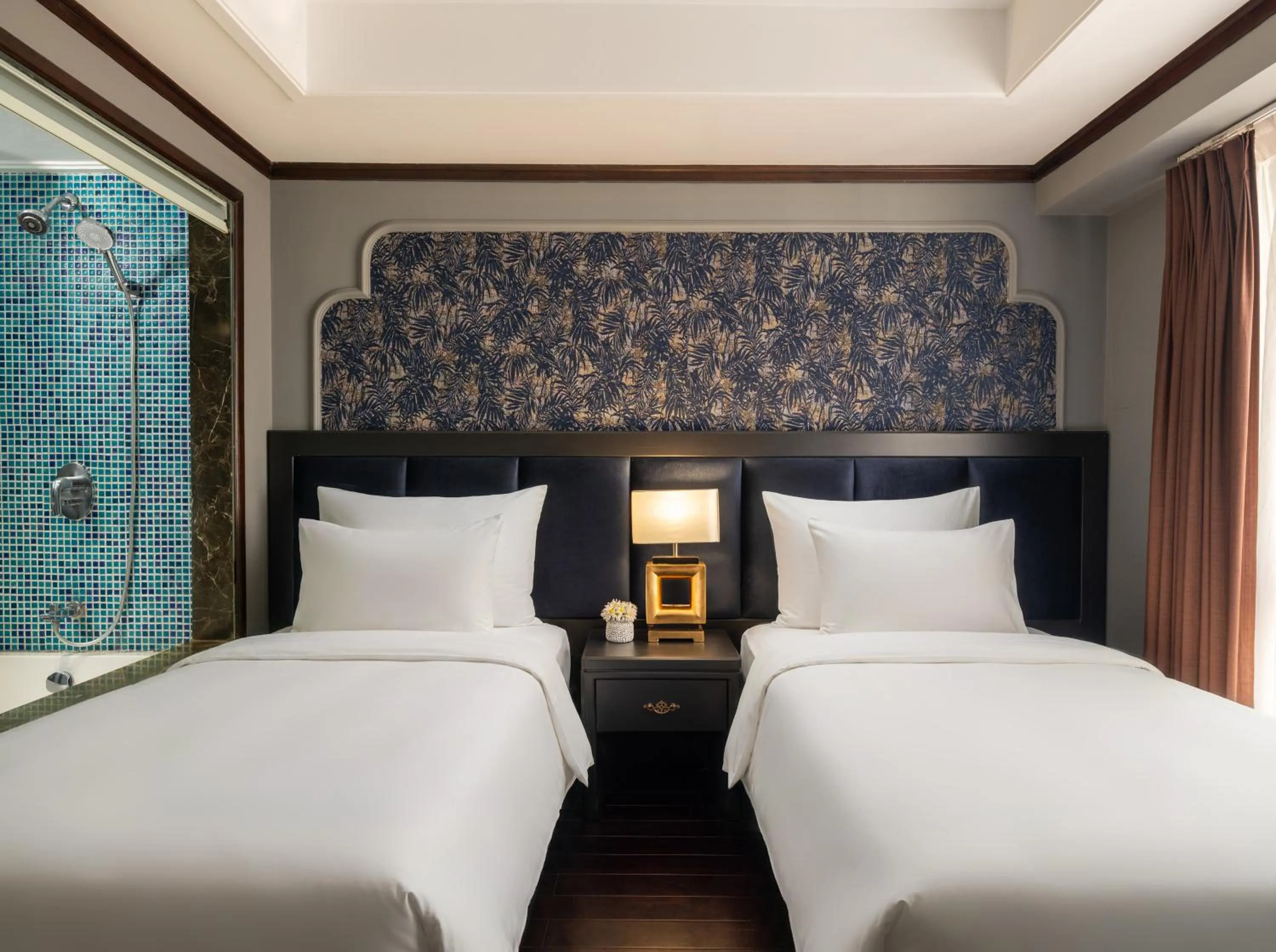 Bed in Hanoi Solis Hotel