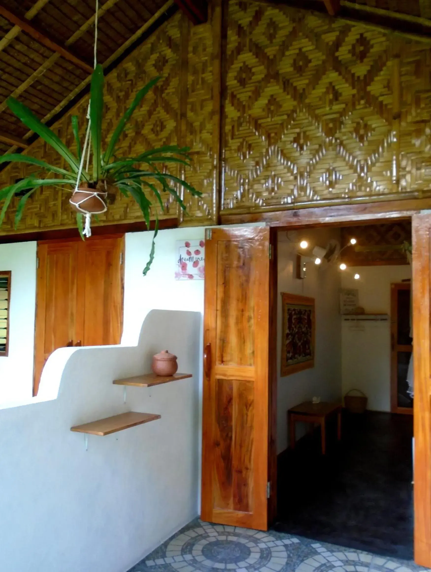 Facade/entrance in Nypa Style Resort Camiguin Facade/entrance in Nypa Style Resort Camiguin