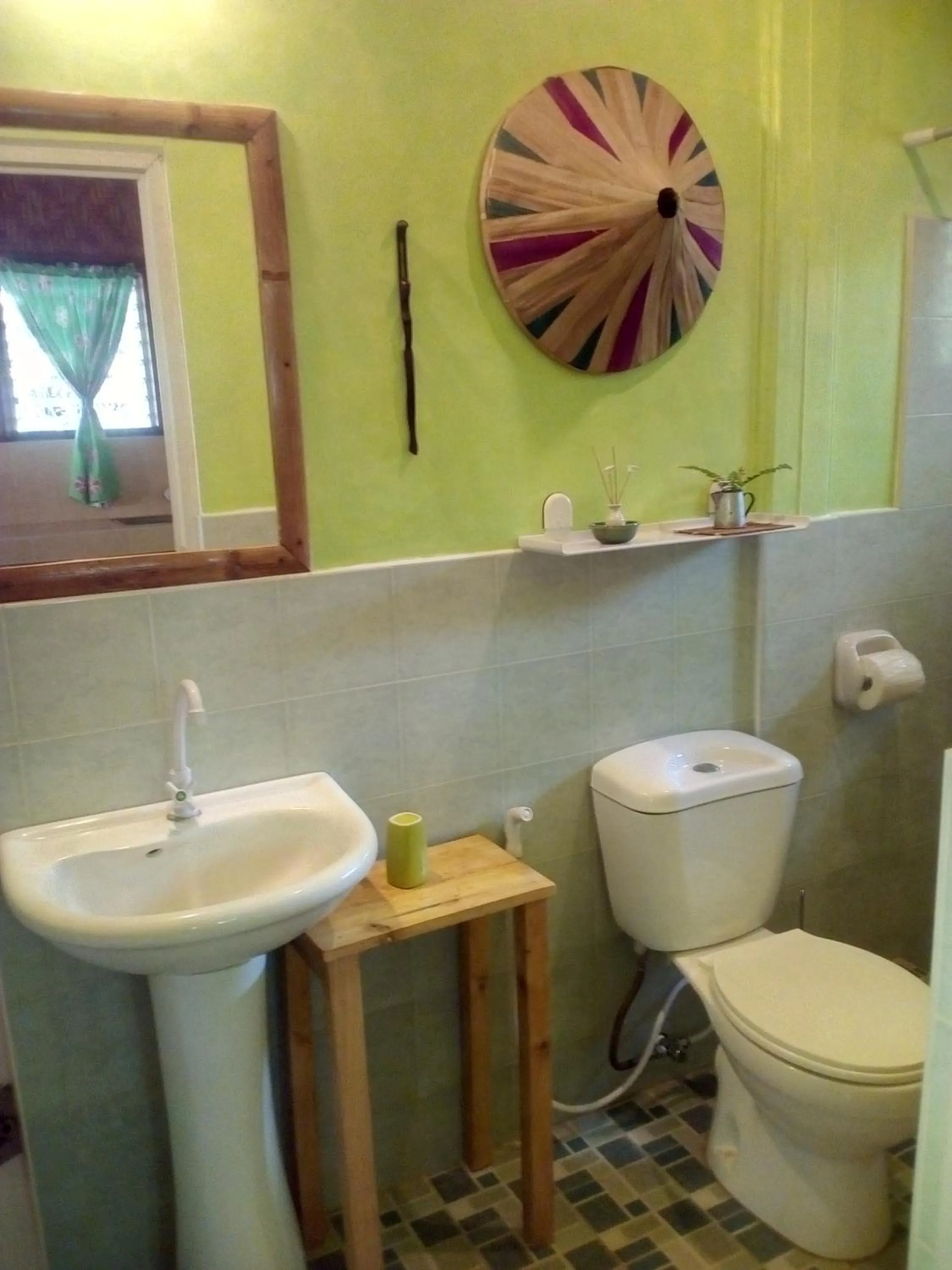 Toilet in Nypa Style Resort Camiguin