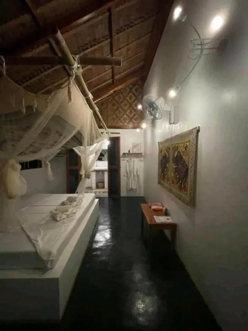 Bedroom, Bed in Nypa Style Resort Camiguin Bedroom, Bed in Nypa Style Resort Camiguin