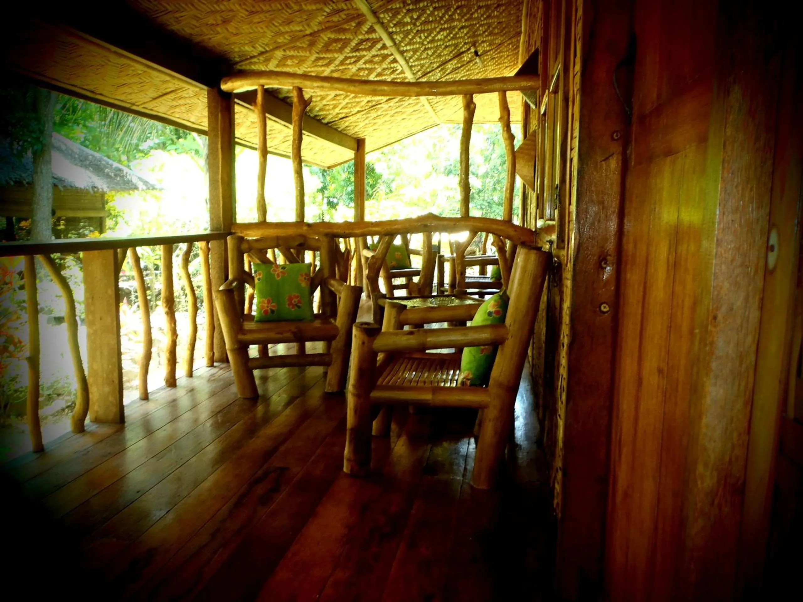 Balcony/Terrace in Nypa Style Resort Camiguin