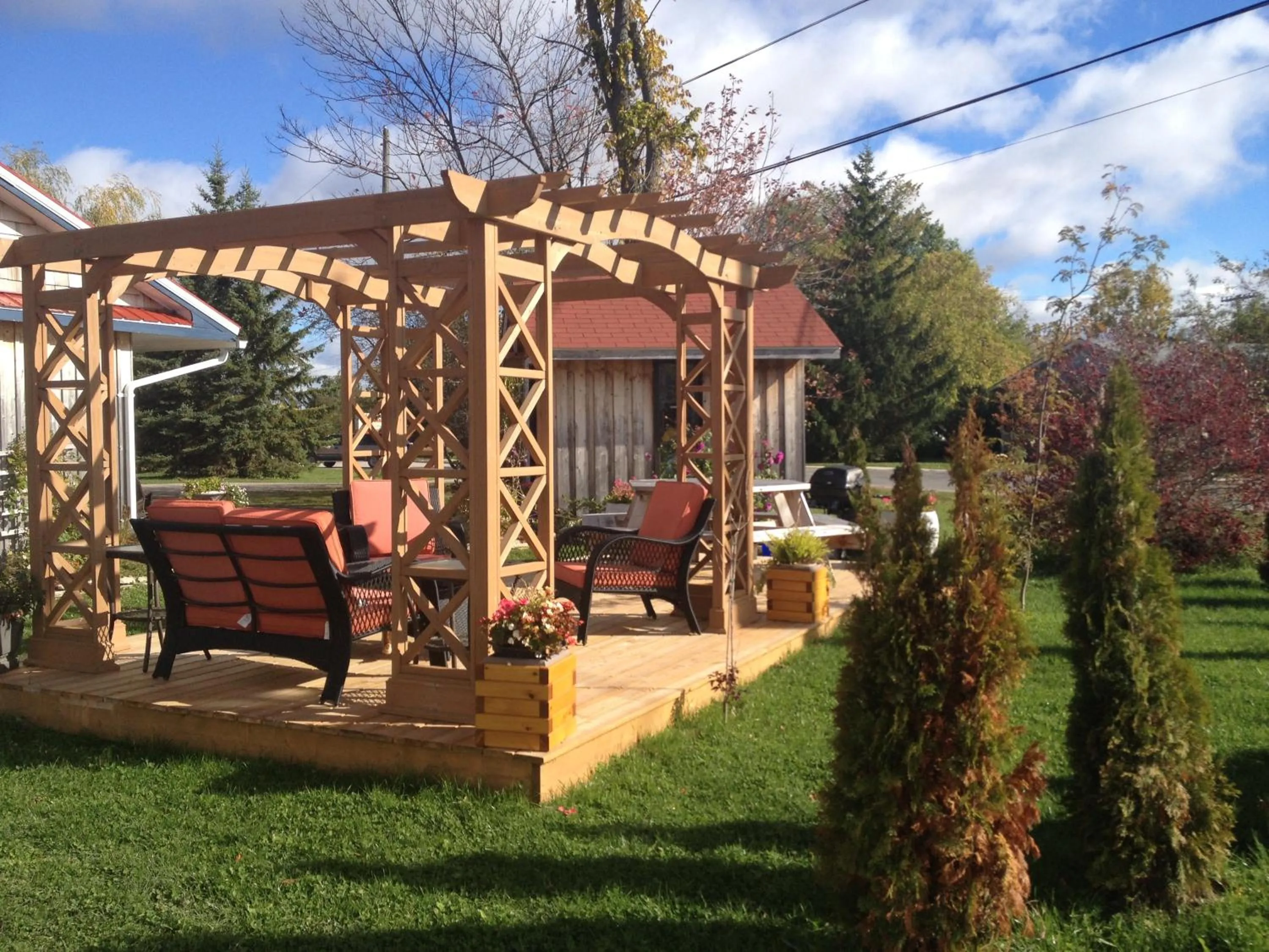 Garden in My Friends Inn Manitoulin