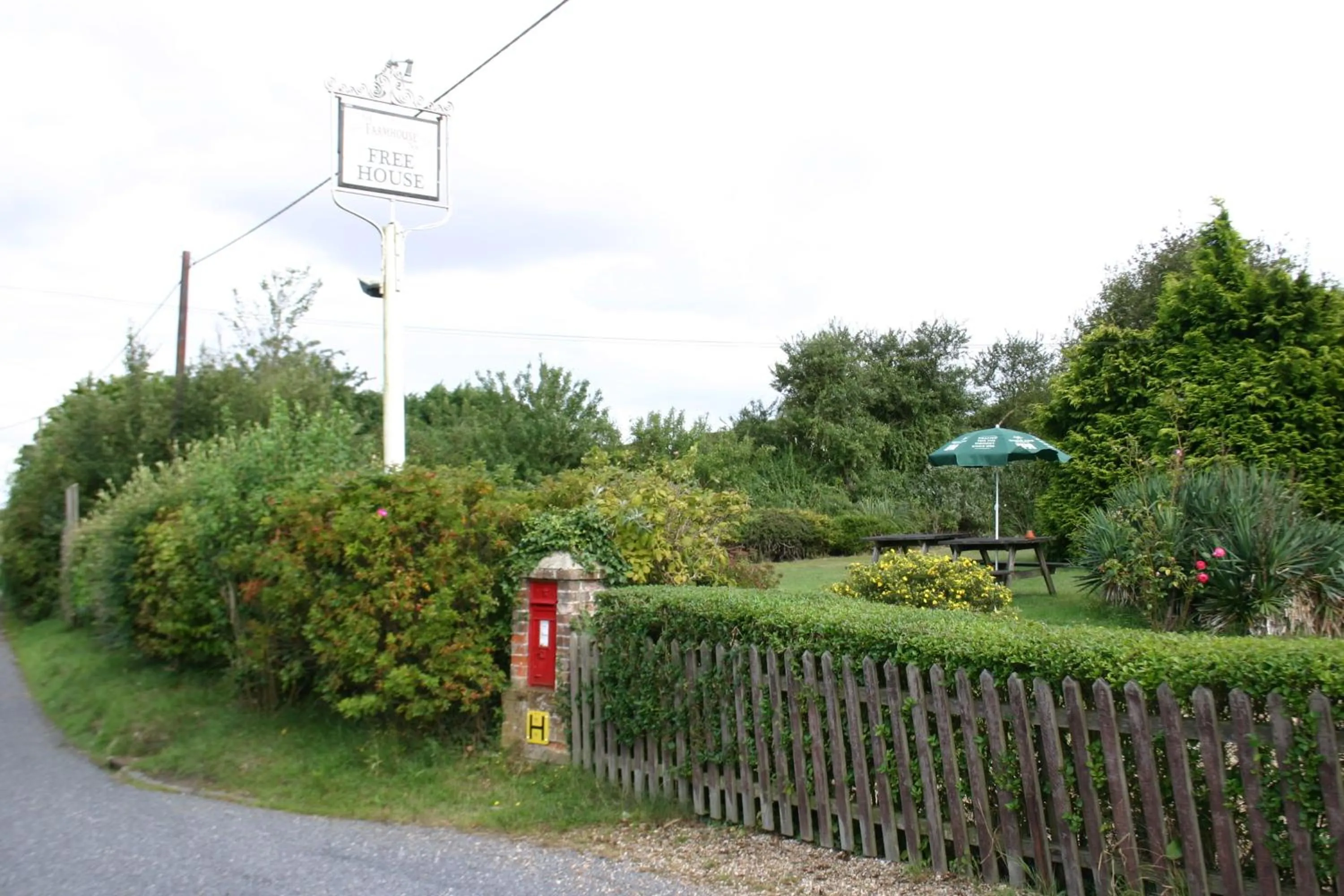 Garden view in Farmhouse Inn